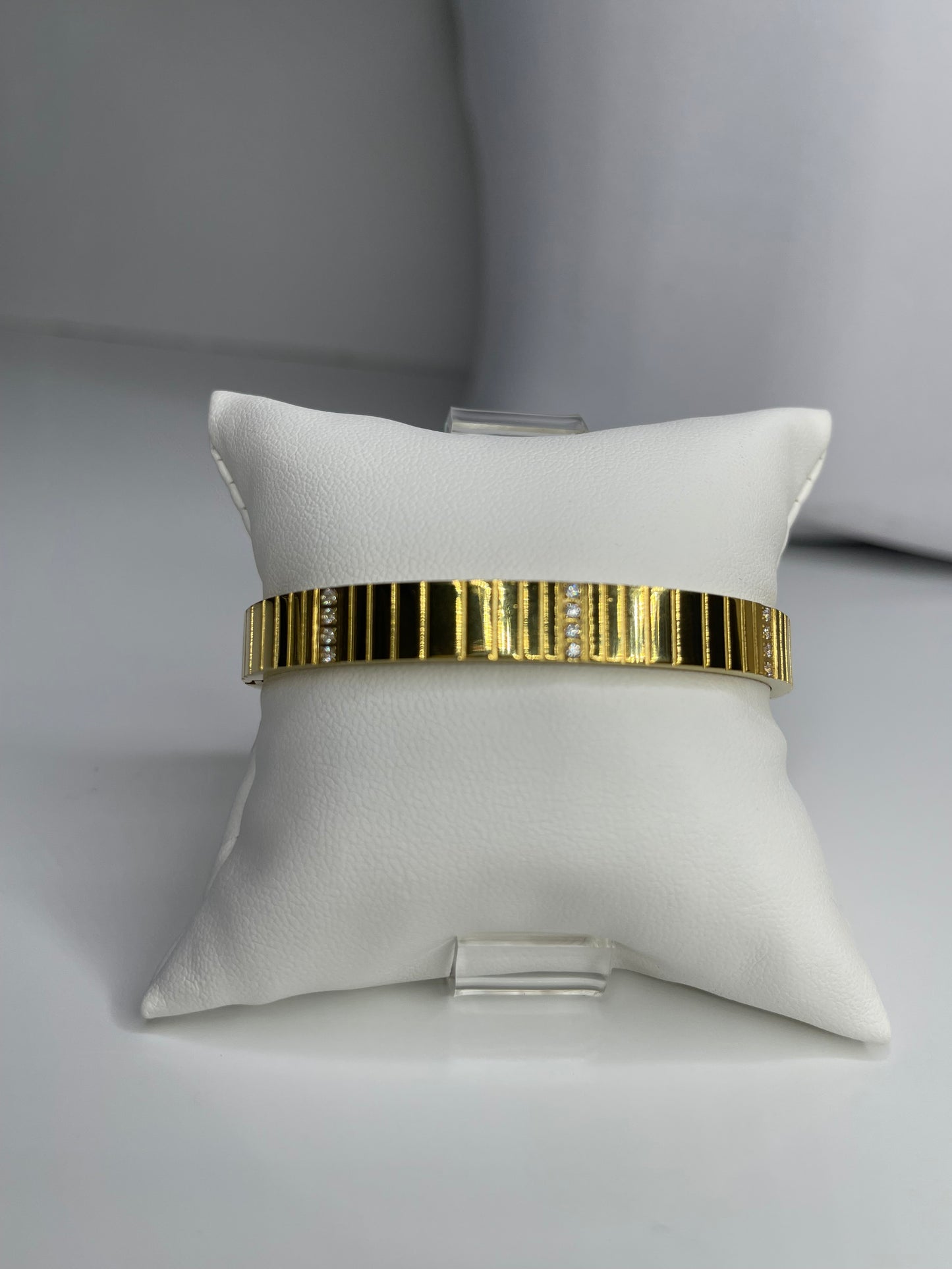 Nandi Gold Bangle Bracelet/ Stackable Bangles Arm Candy