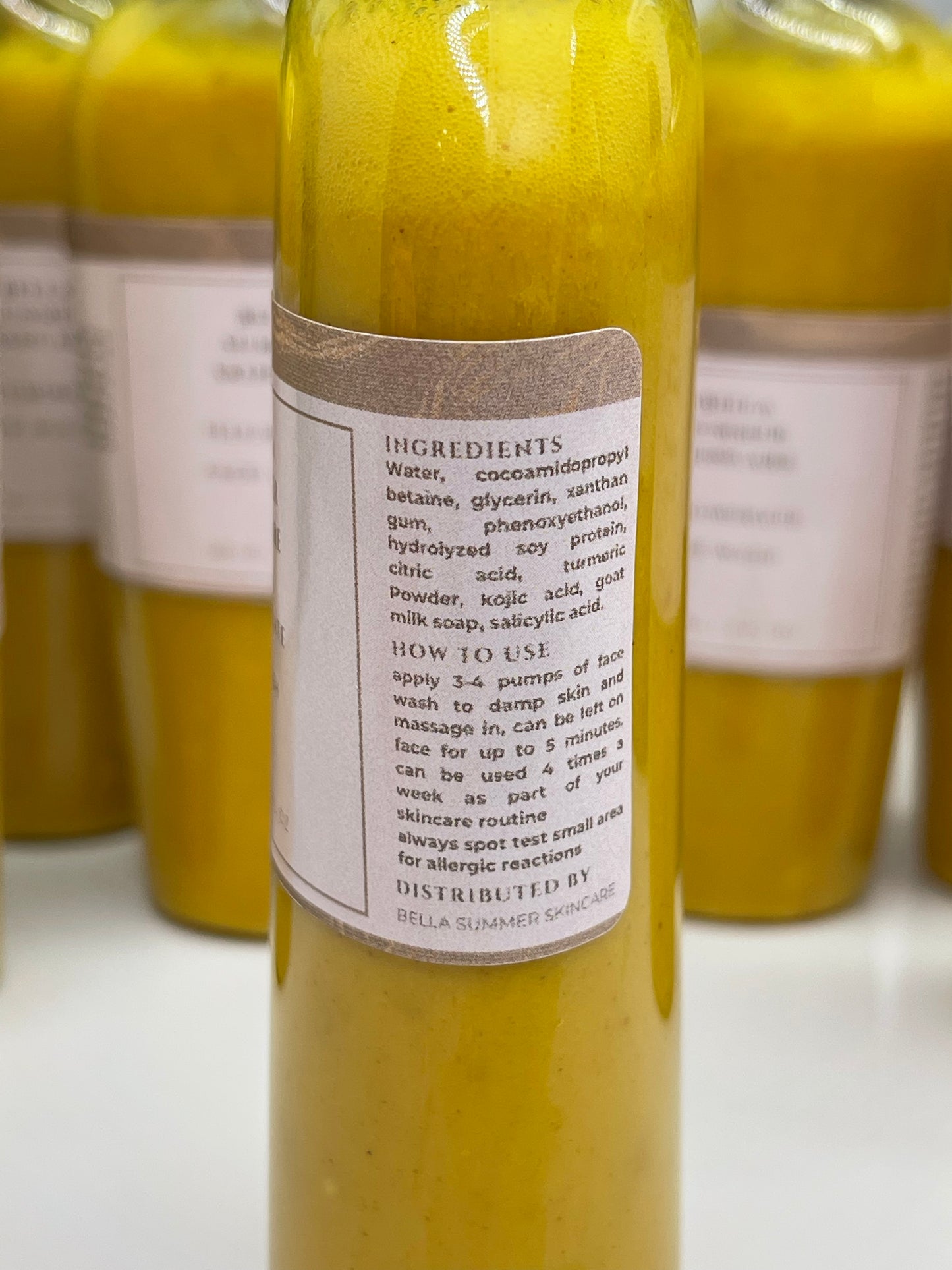 Lightening Turmeric Kojic acid face wash