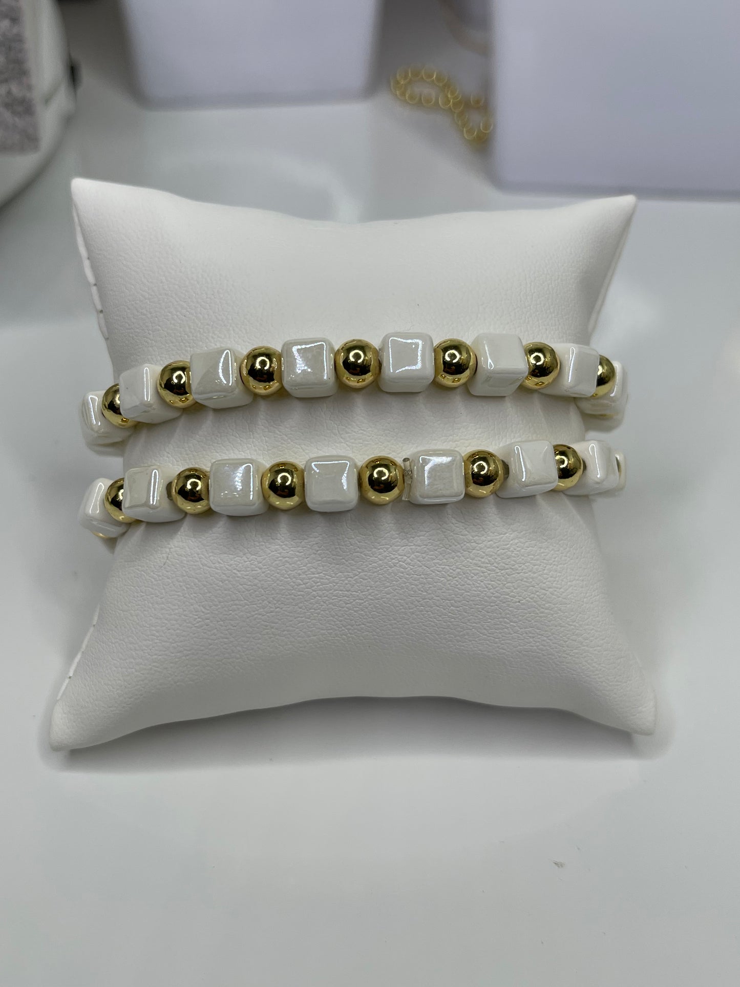 Lilina White Gold Bracelet