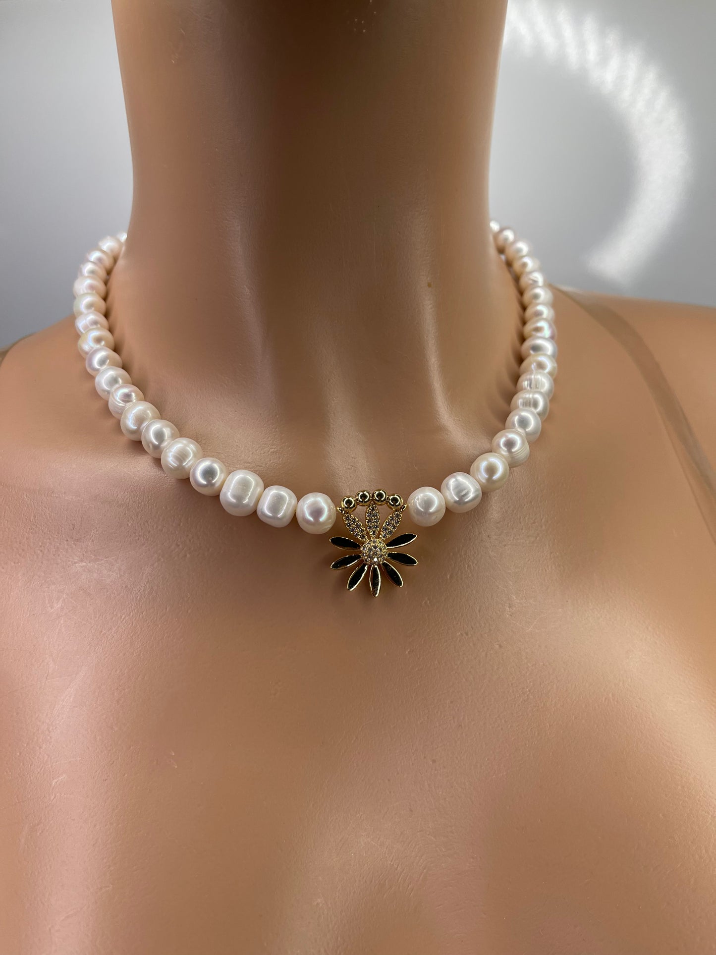 Pearl Necklace Charm