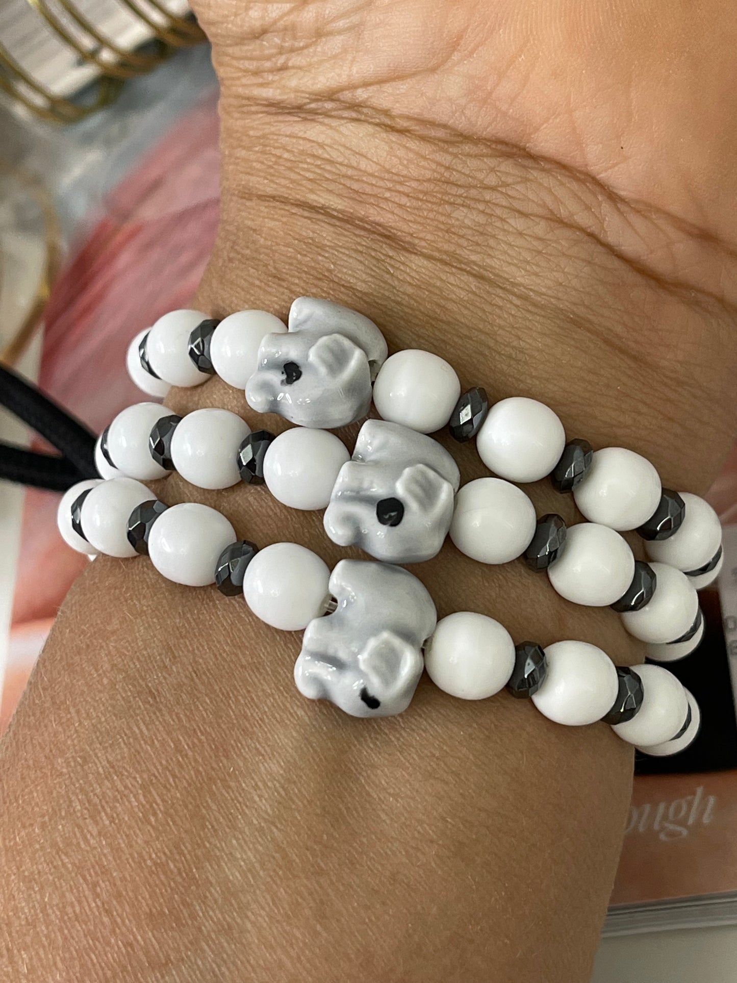 Elephant Beaded Bracelets