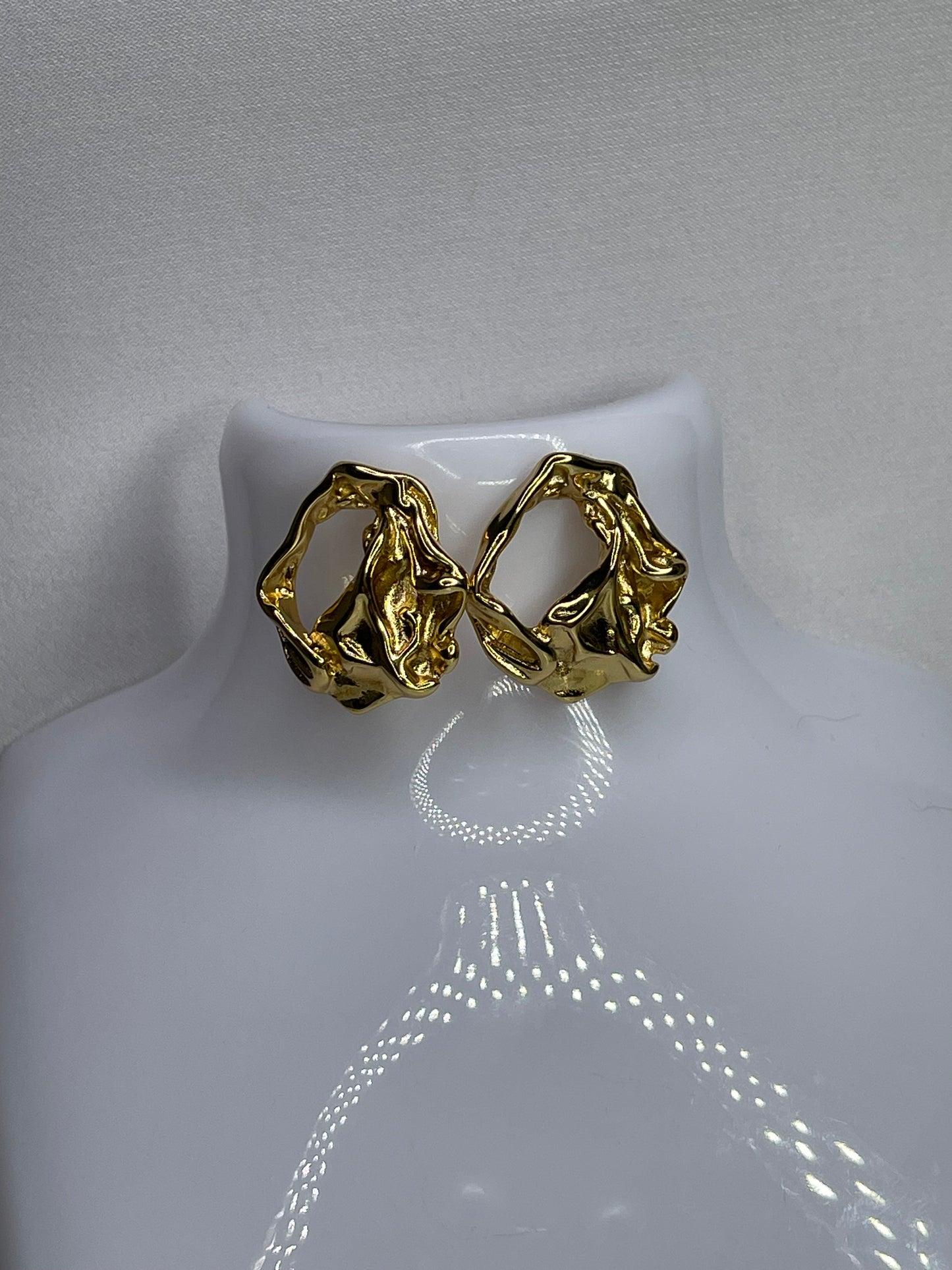 Classy Gold earrings Stainless steel earrings