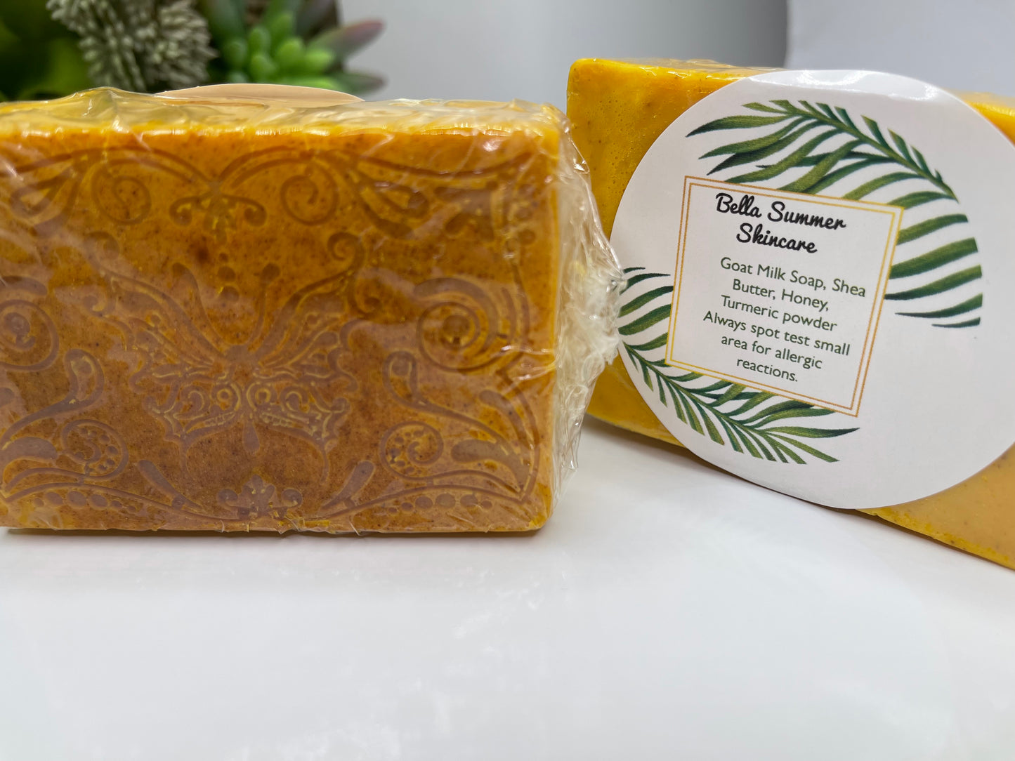 Tantalizing Turmeric Honey Lemongrass soap