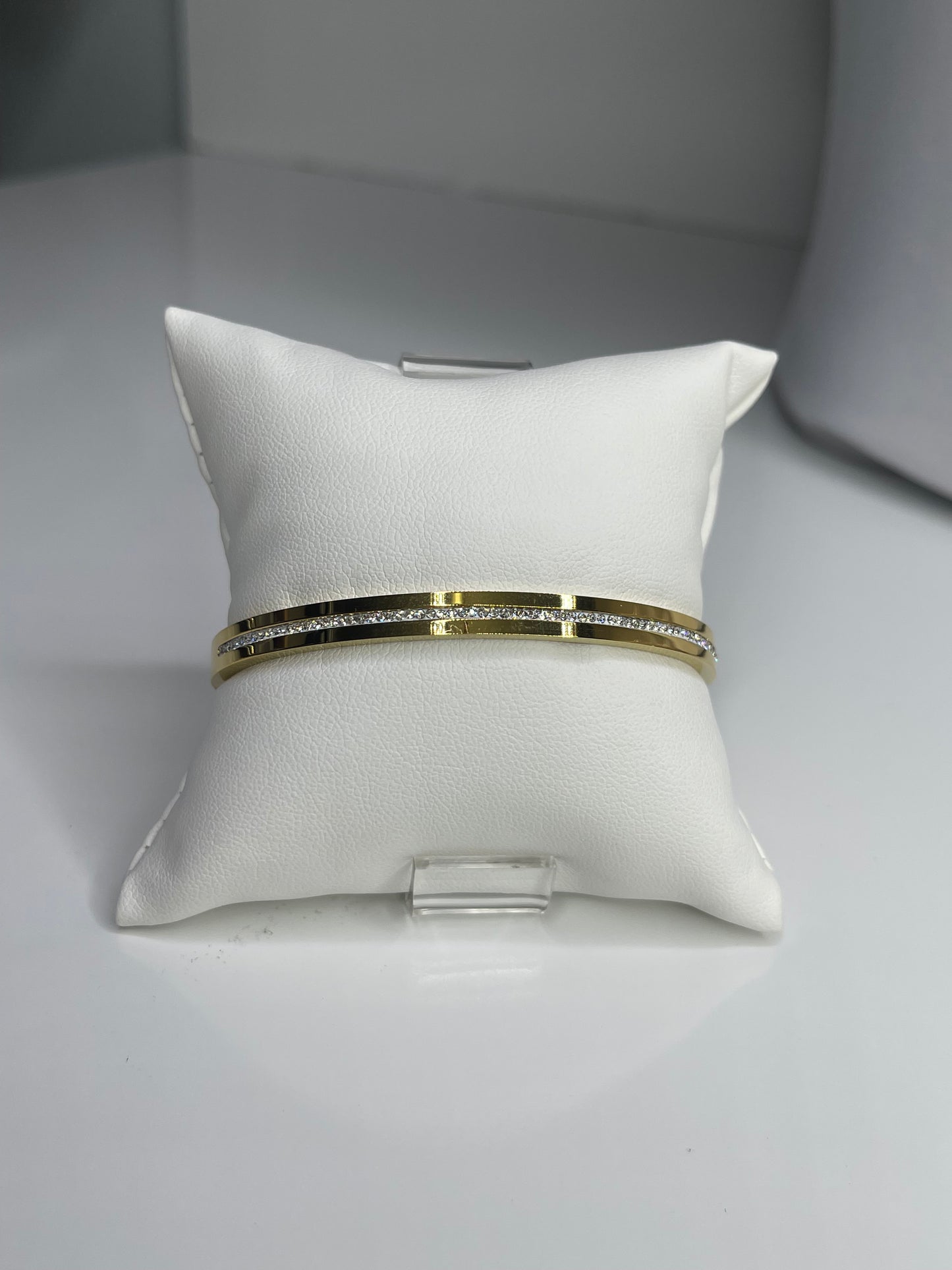 Classy Gold Bangle Bracelet/ Stackable Bangle Arm Candy