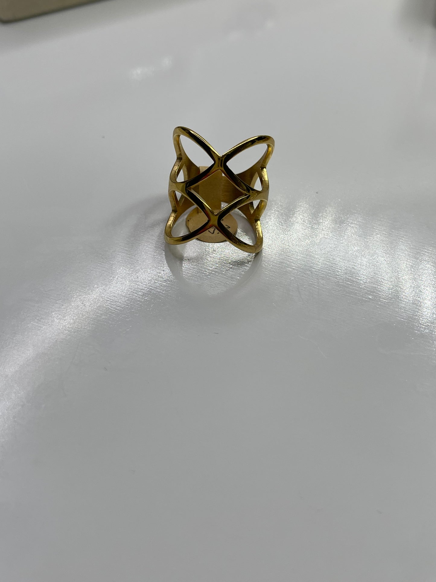 Gold Plated X ring