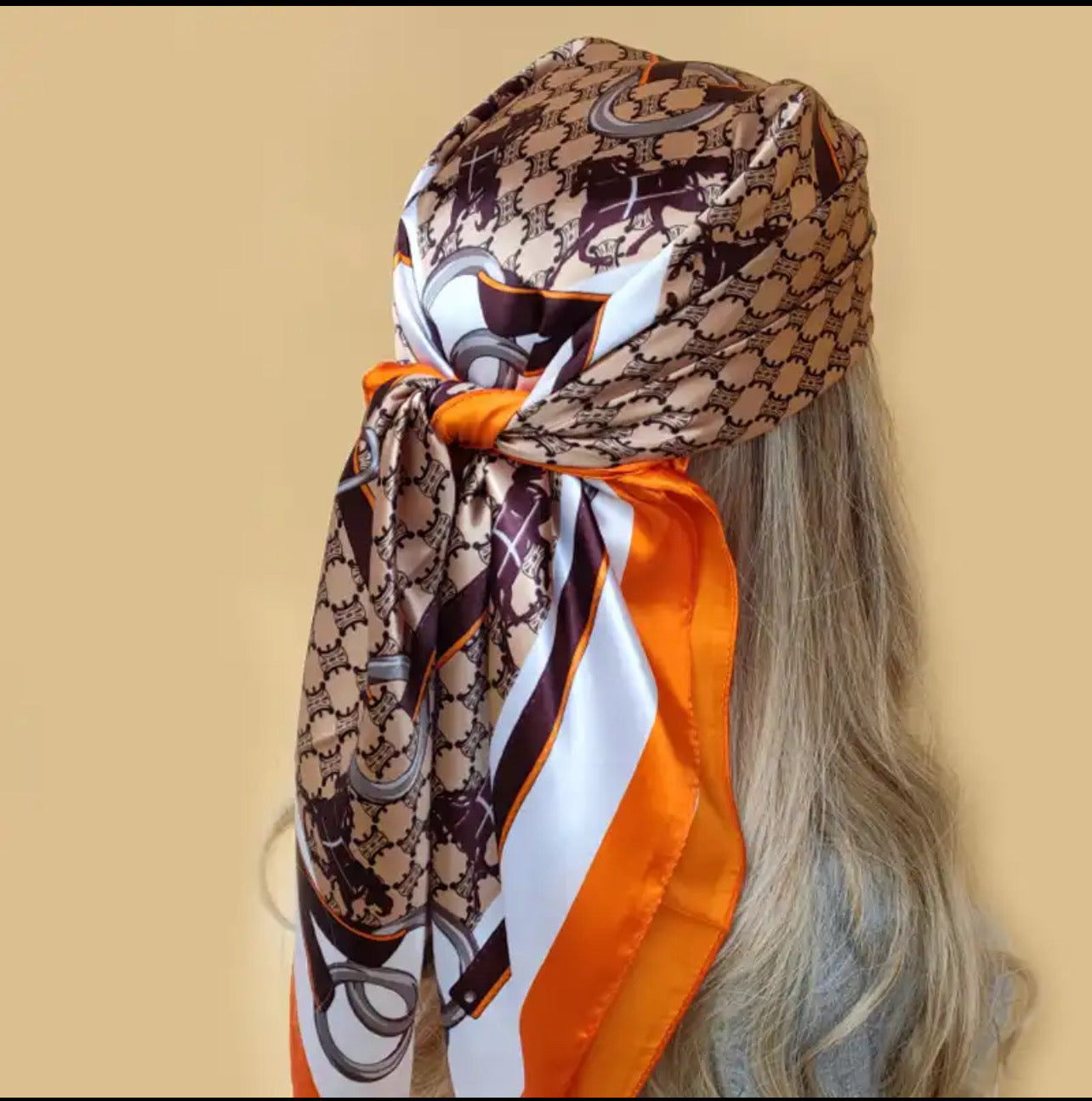 Orange Scarf