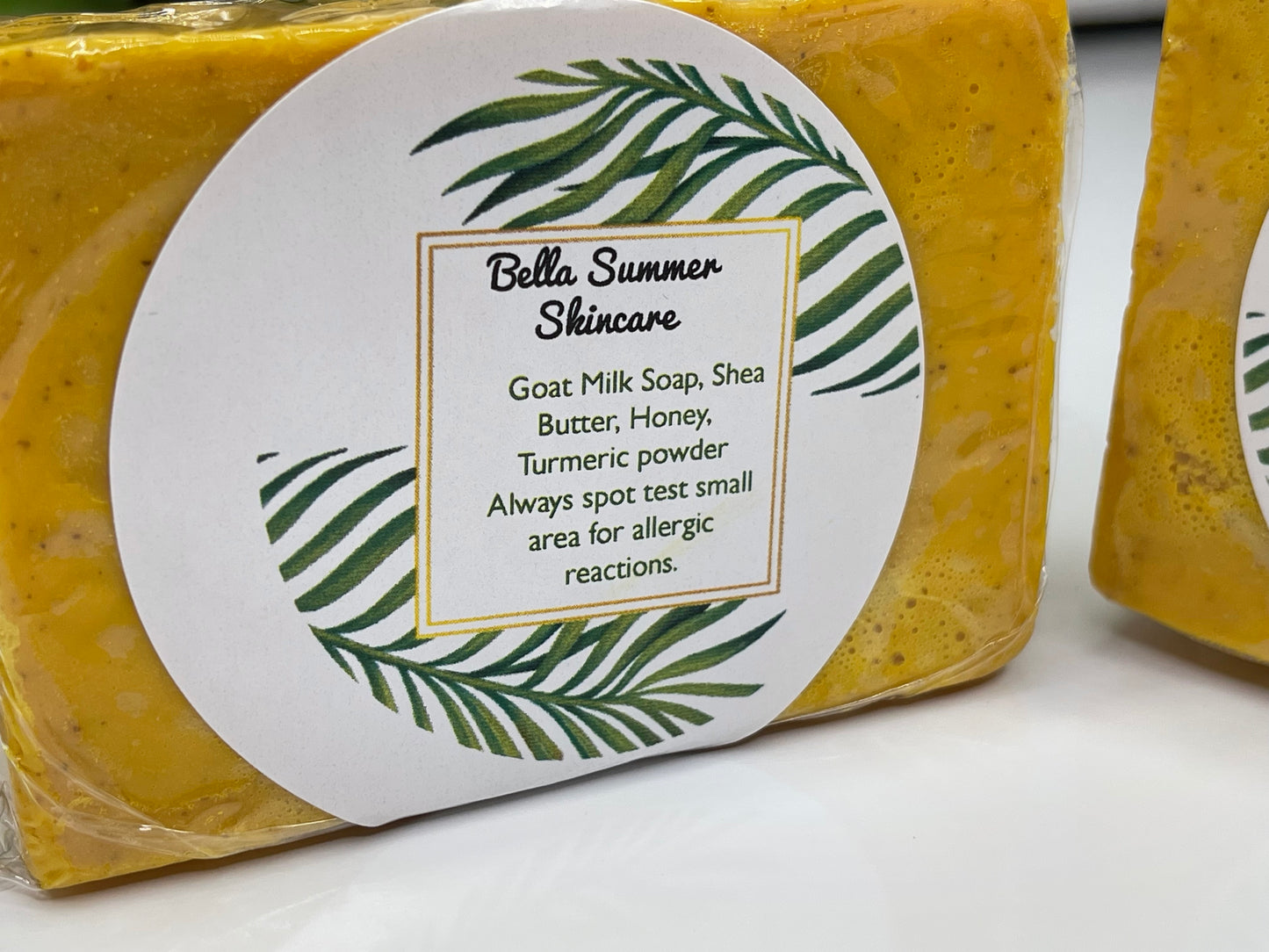 Brightening Turmeric Honey Soap