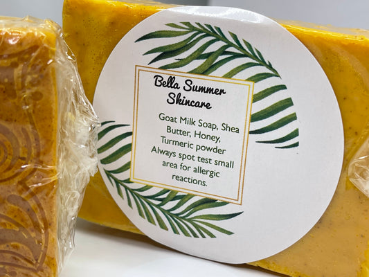 Tantalizing Turmeric Honey Lemongrass soap