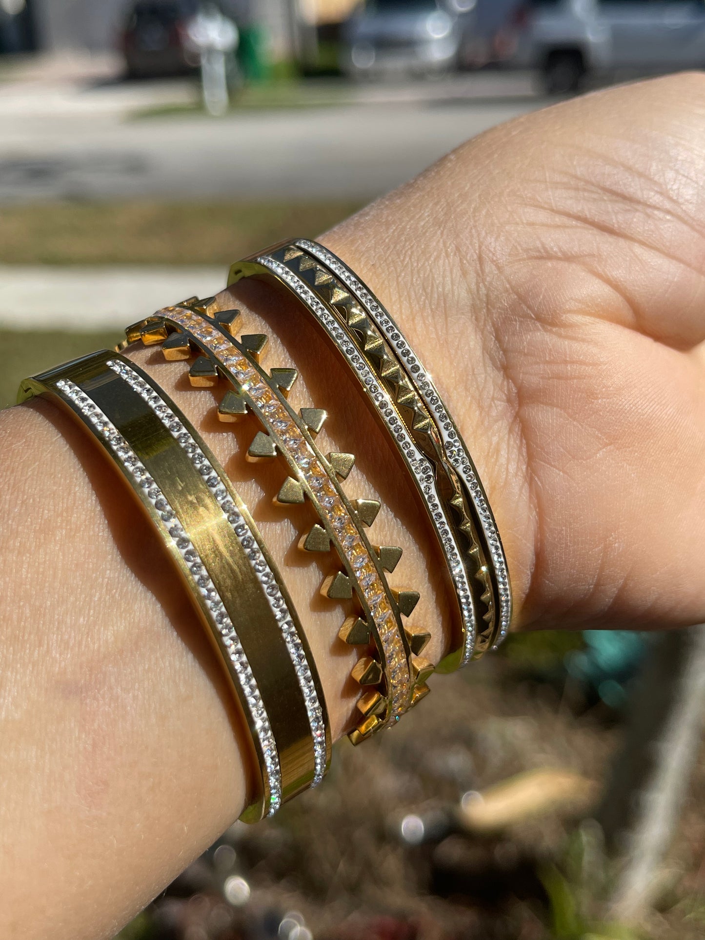 Live Bangle Bracelets