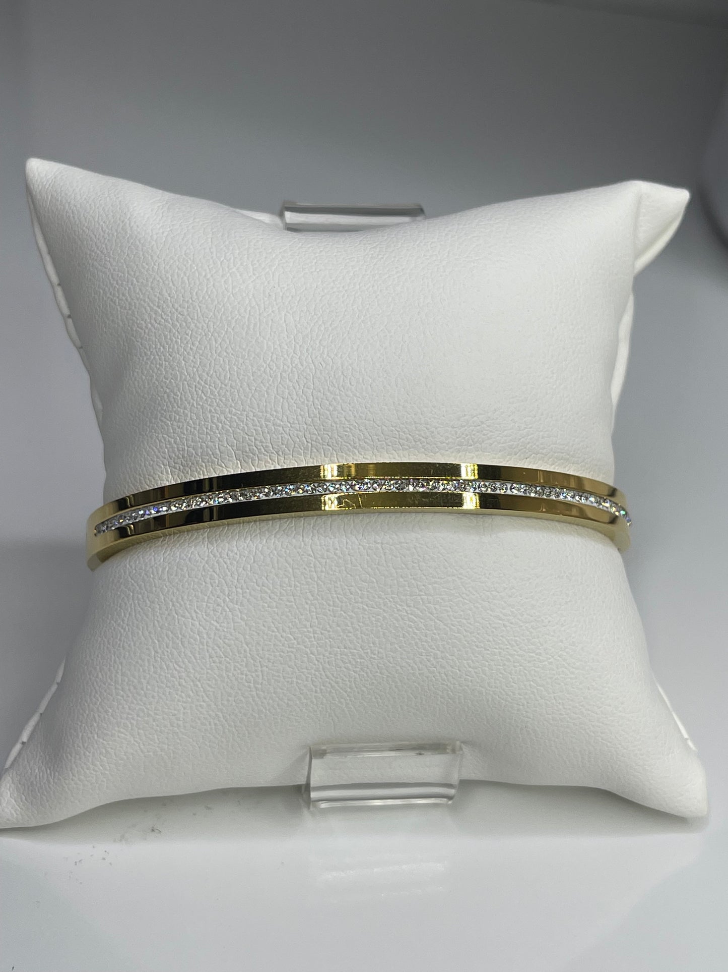 Classy Silver/Gold Bangle Bracelet/ Stackable Bangles Arm Candy