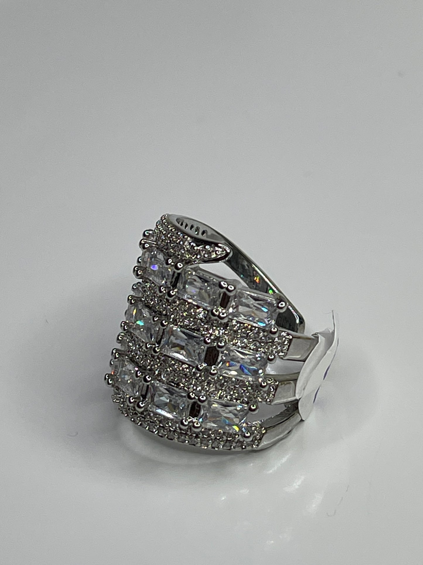 Silver Bling Stone rings