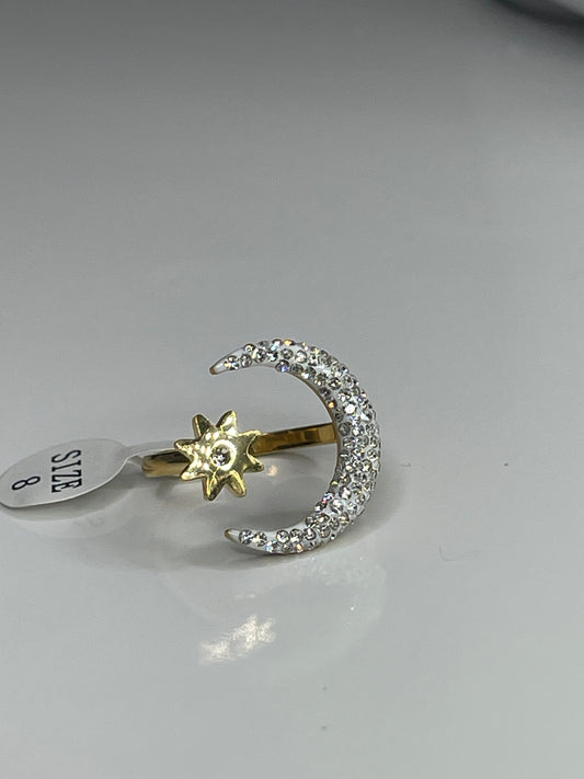 Moon Star Ring