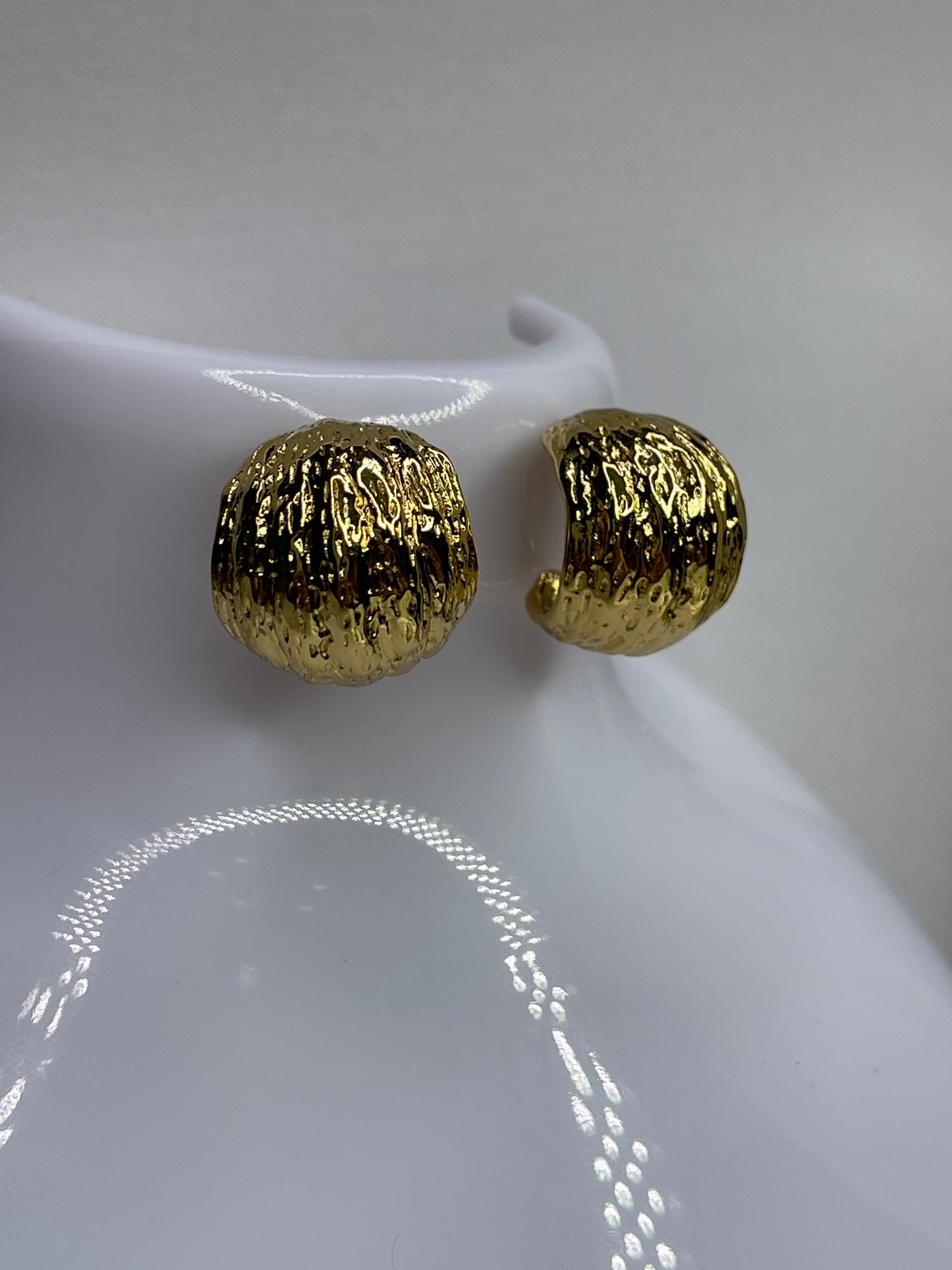 Gilli Gold earrings Stainless steel earrings