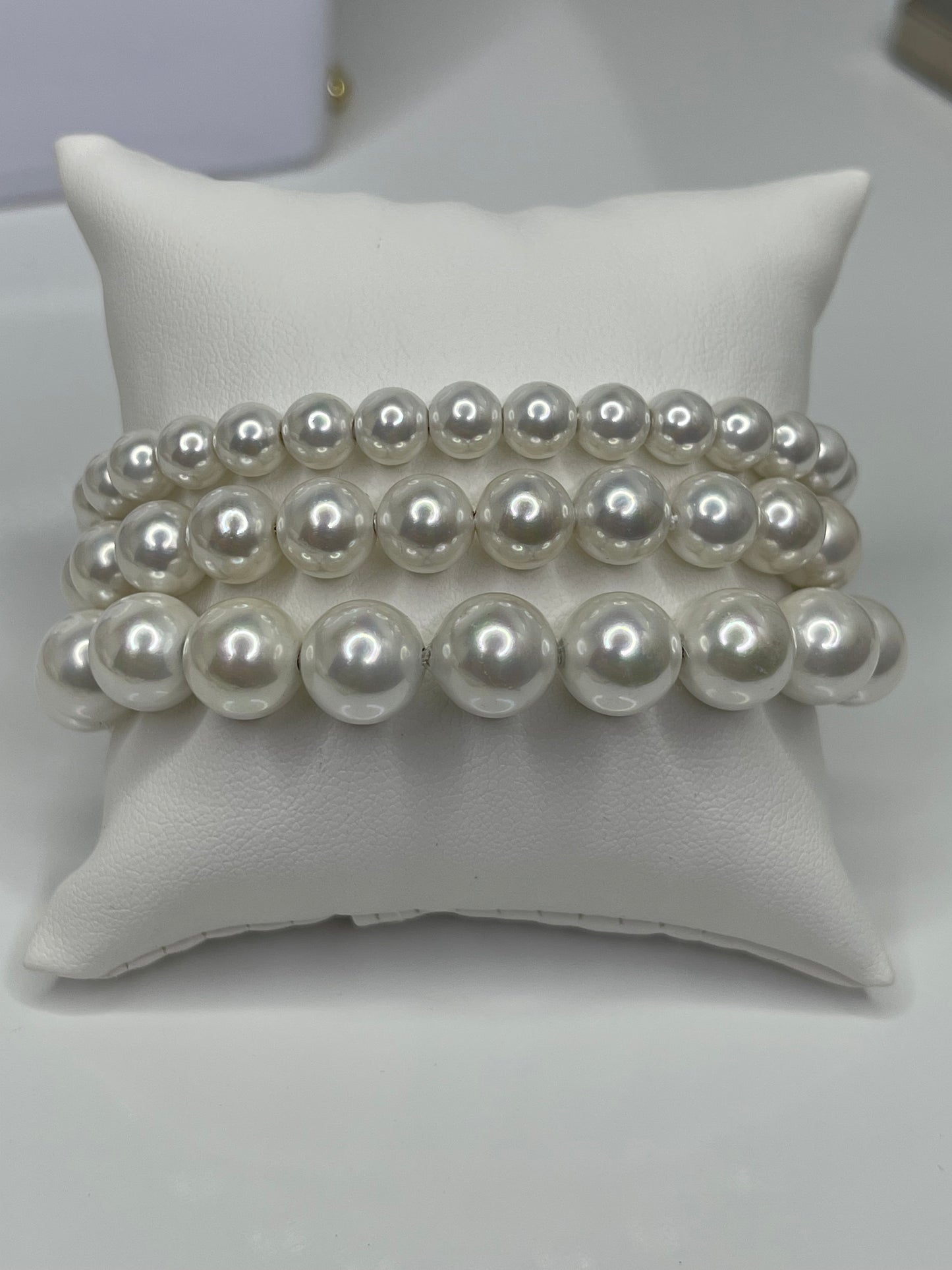 Pearl Beaded Bracelet adjustable