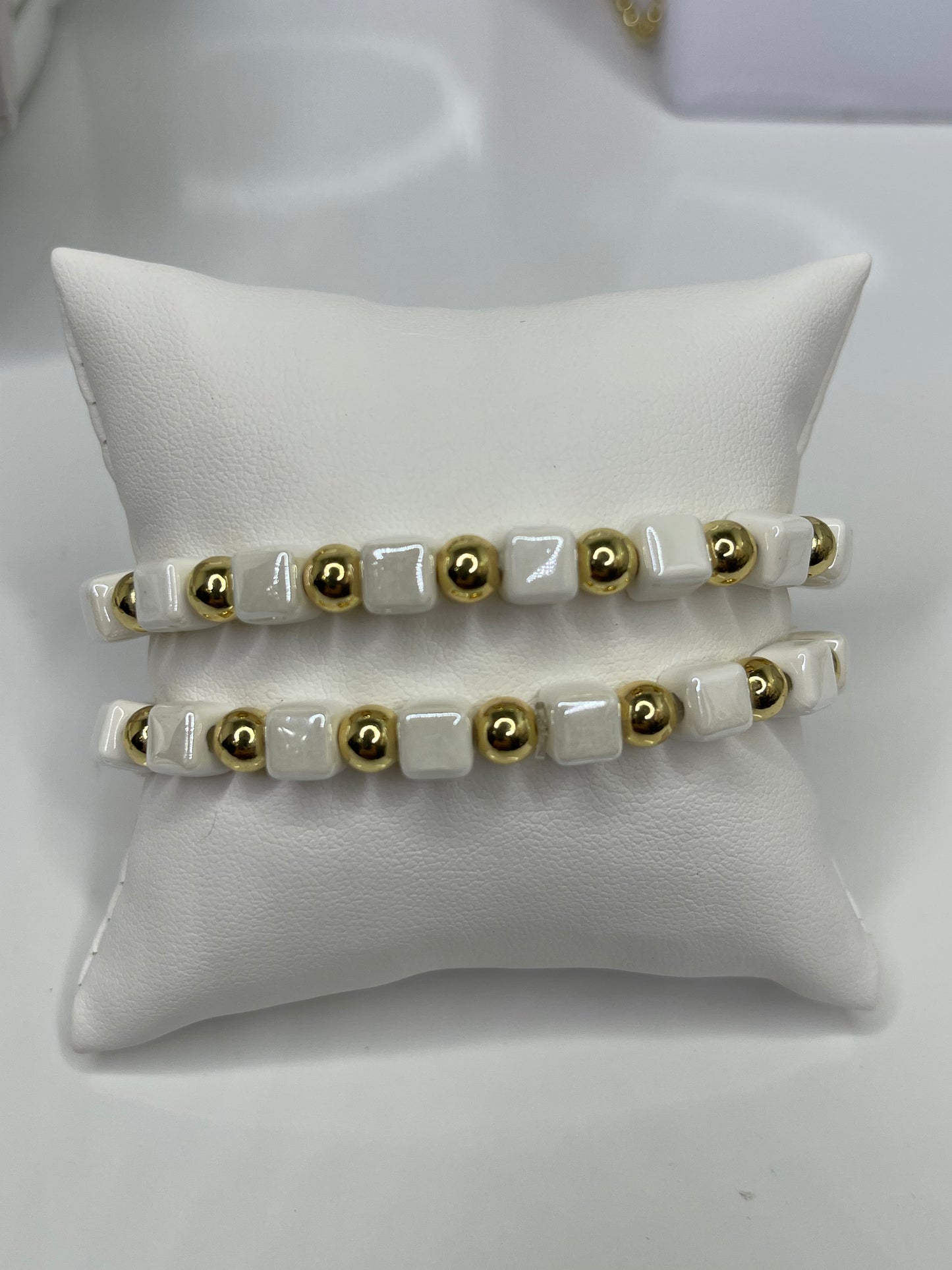 Lilina White Gold Bracelet