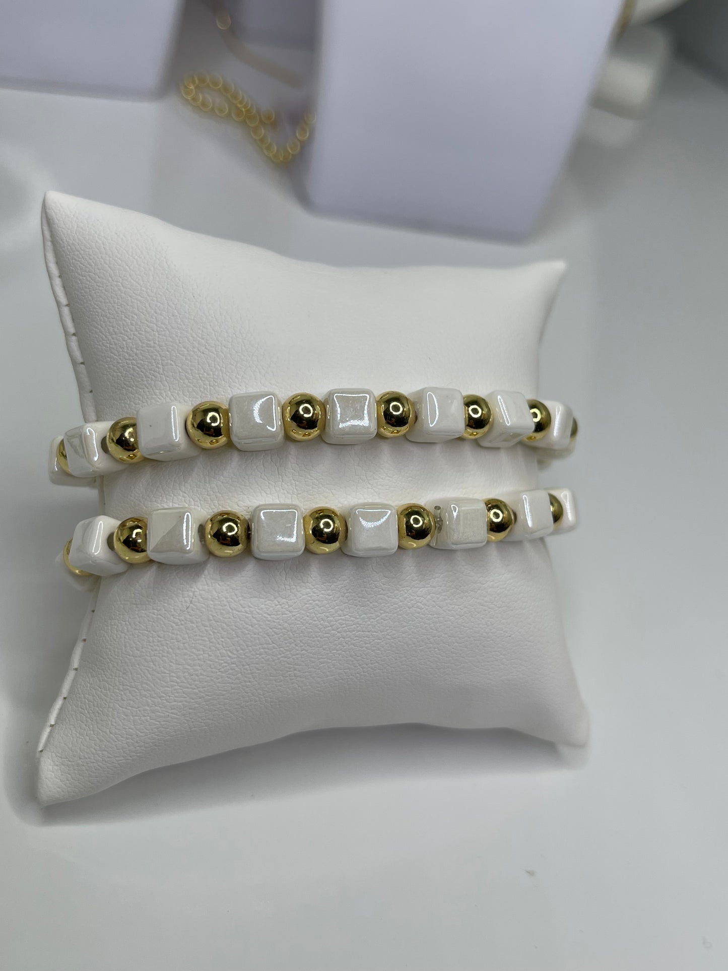 Lilina White Gold Bracelet