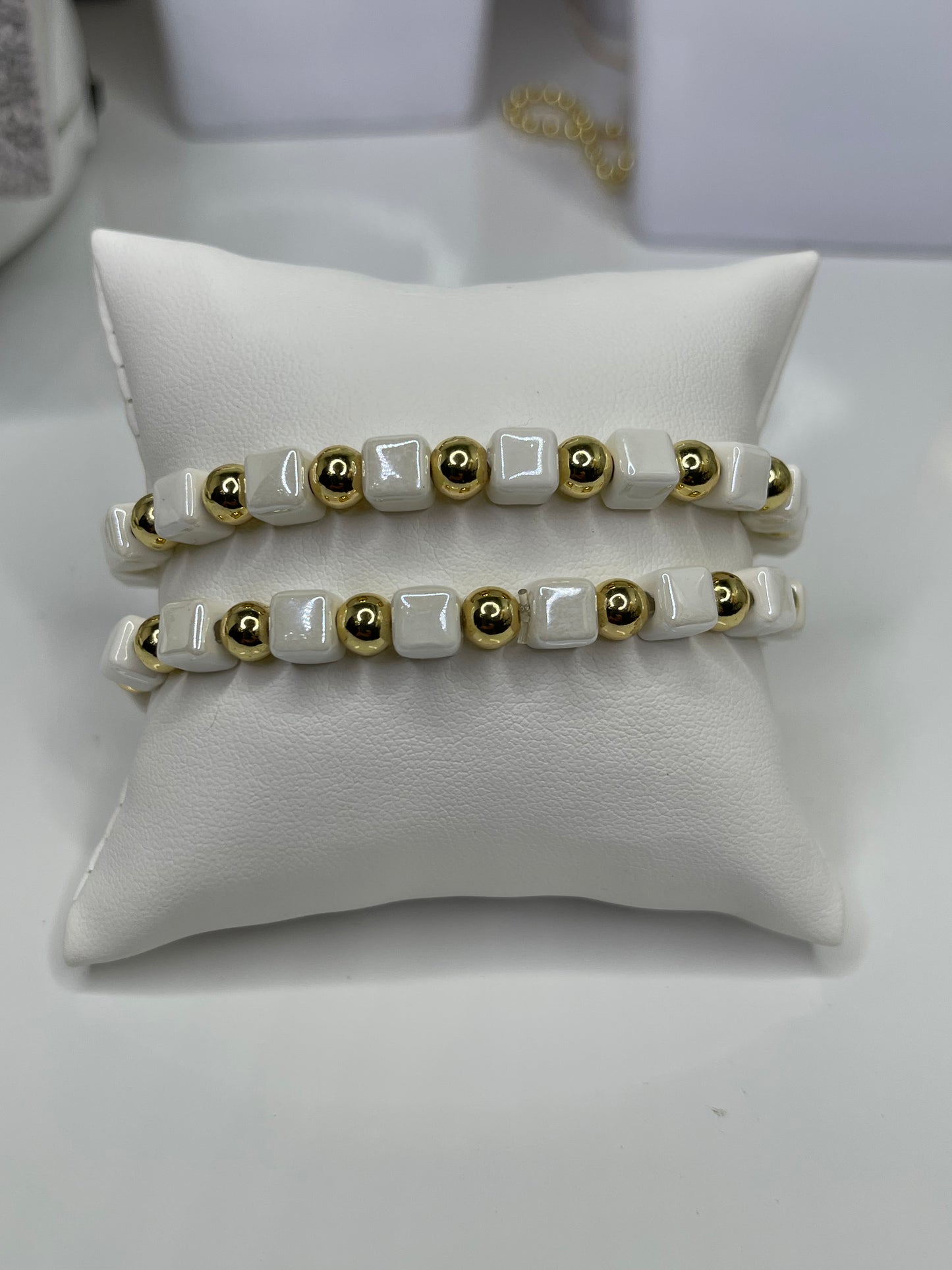 Lilina White Gold Bracelet