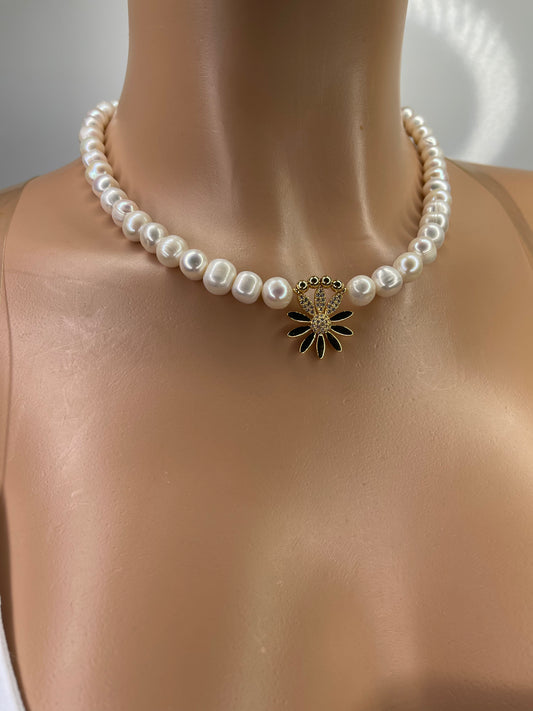 Pearl Necklace Charm