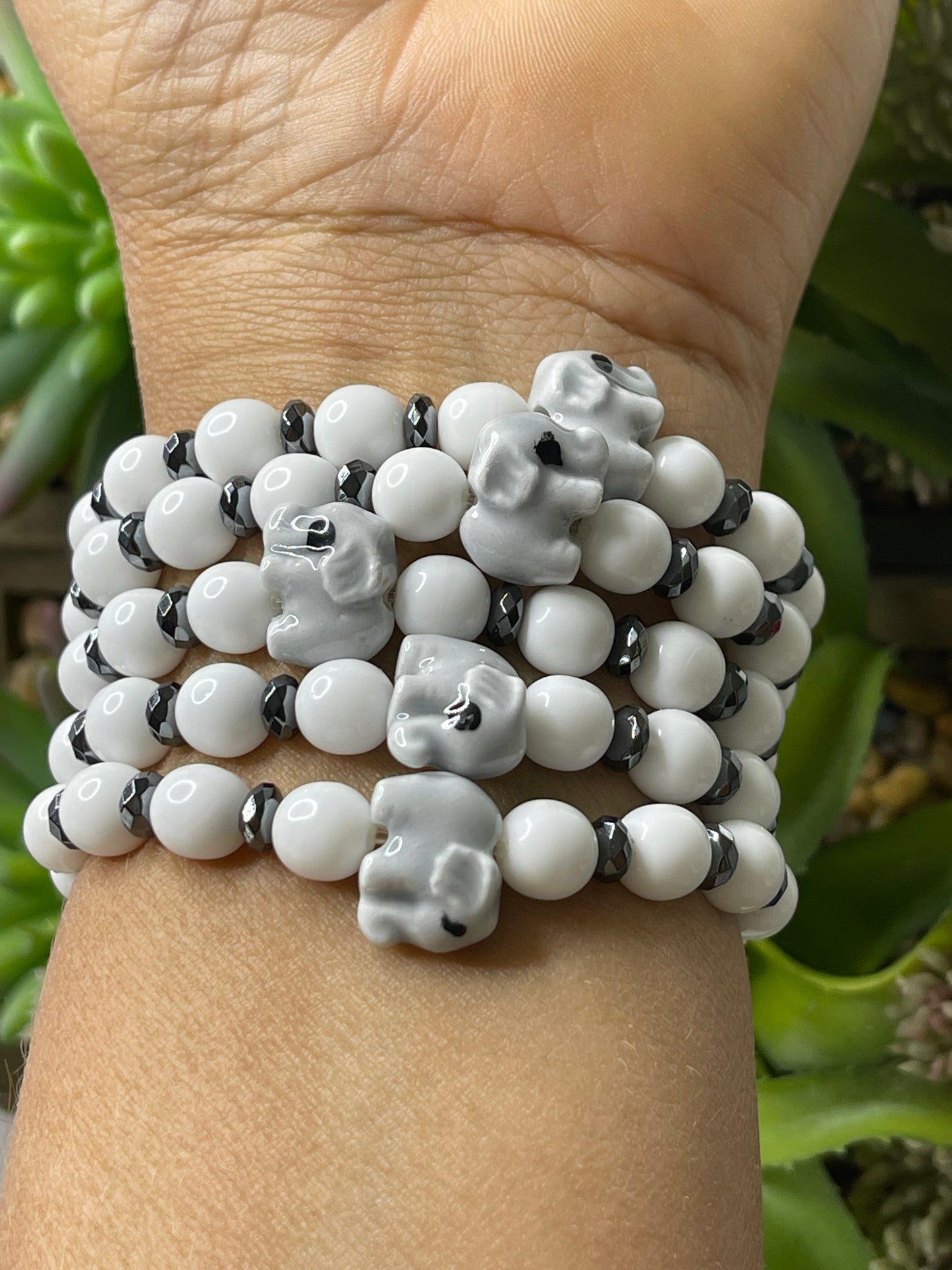 Elephant Beaded Bracelets