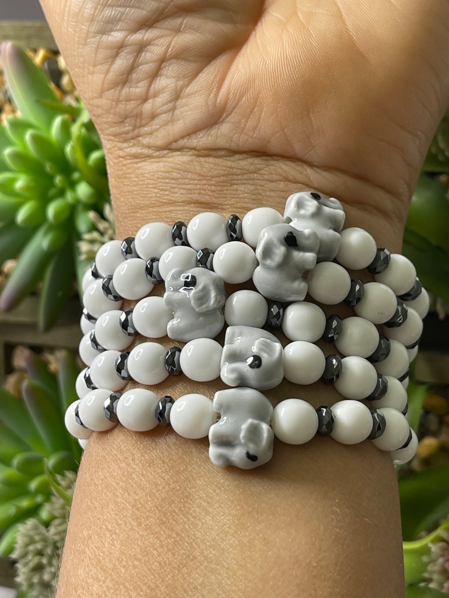 Elephant Beaded Bracelets