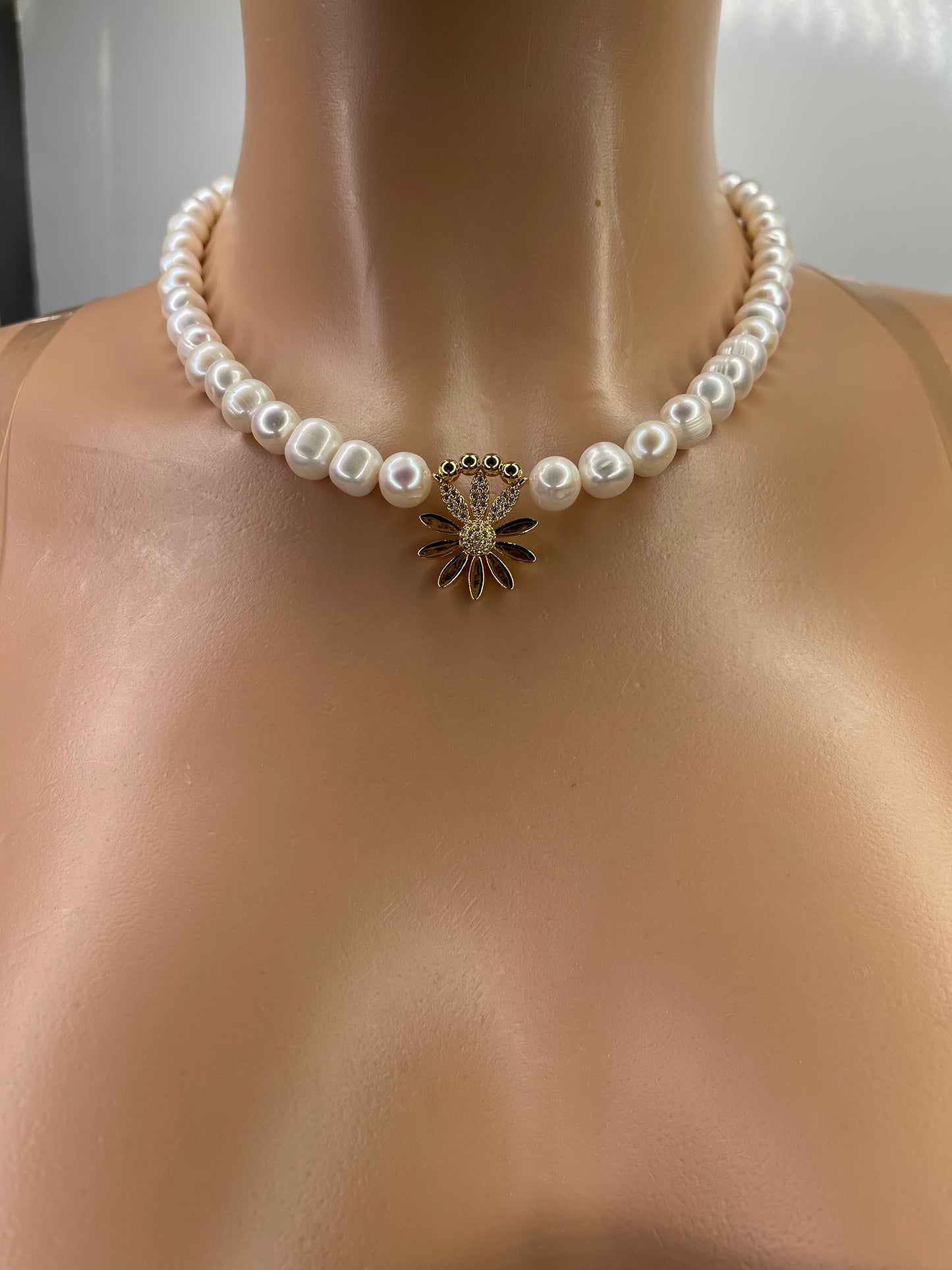 Pearl Necklace Charm