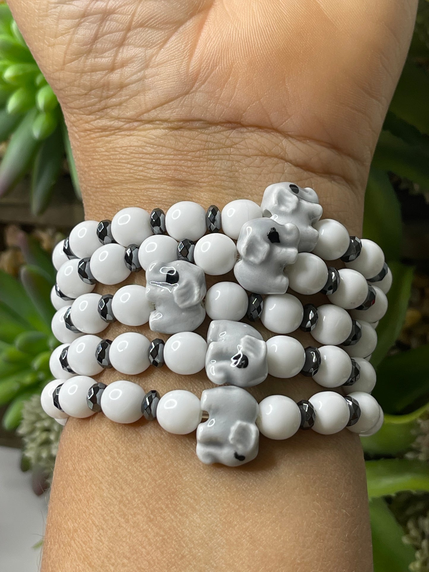 Elephant Beaded Bracelets