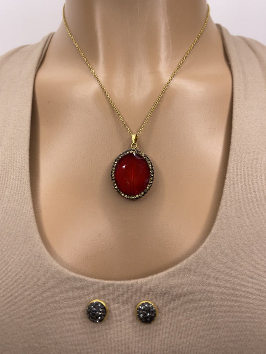 Ruby Necklace set