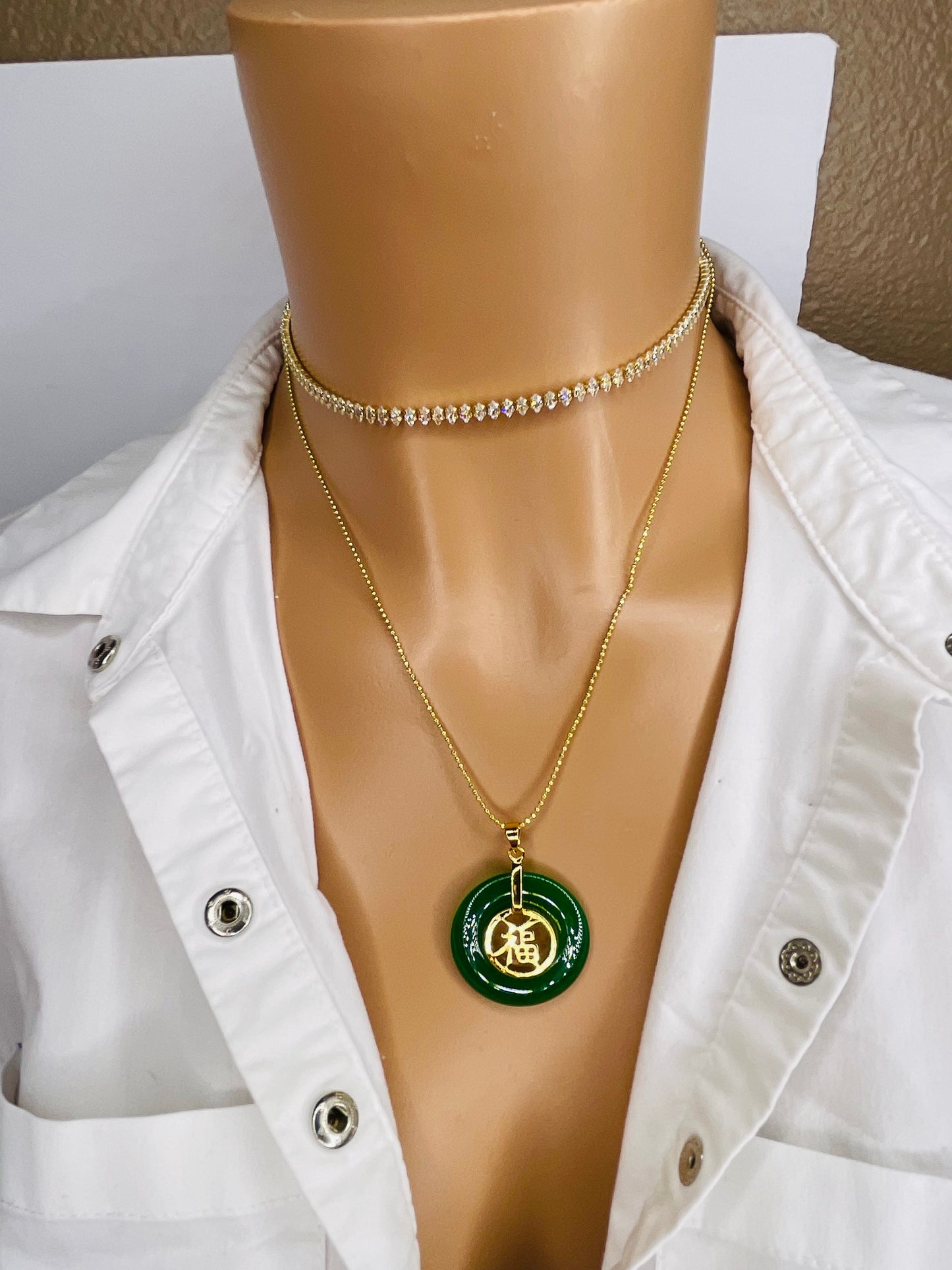 Jade Necklace (Assorted Styles)