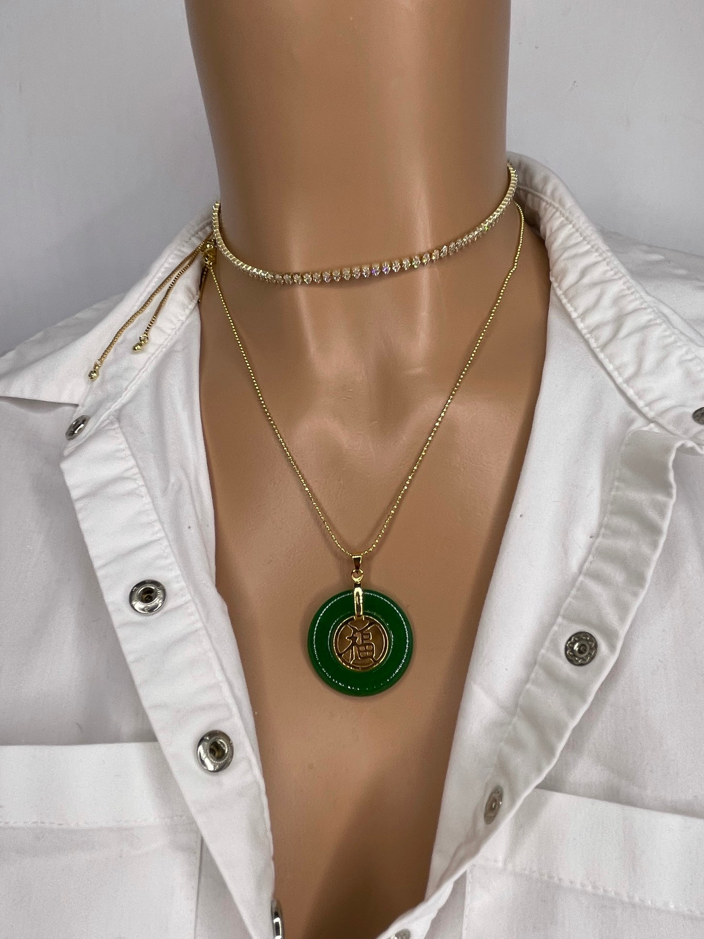 Jade Necklace (Assorted Styles)