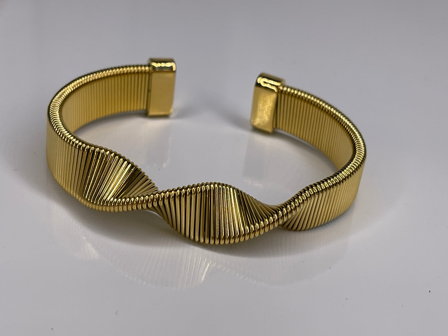 Velo Gold Bangle Bracelet