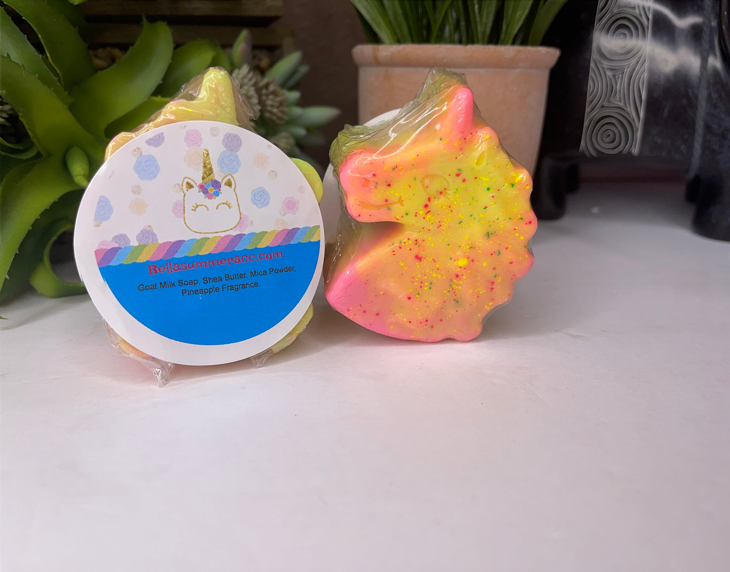 Unicorn Pineapple Soap Kids soap