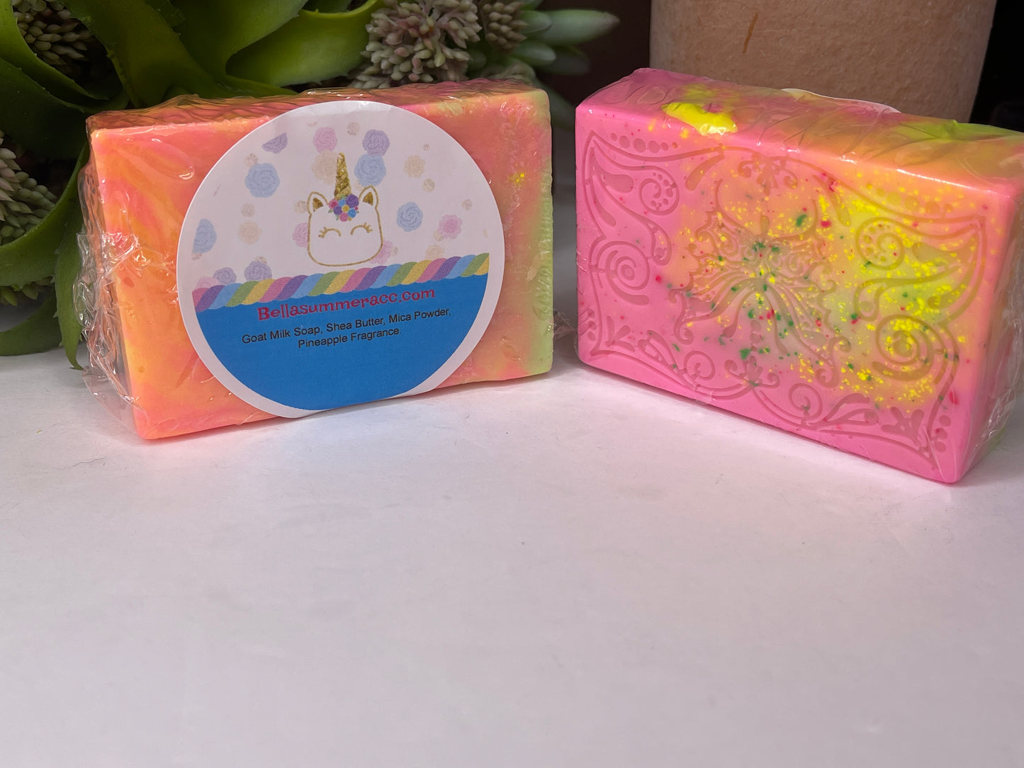 Unicorn Pineapple Soap Kids soap