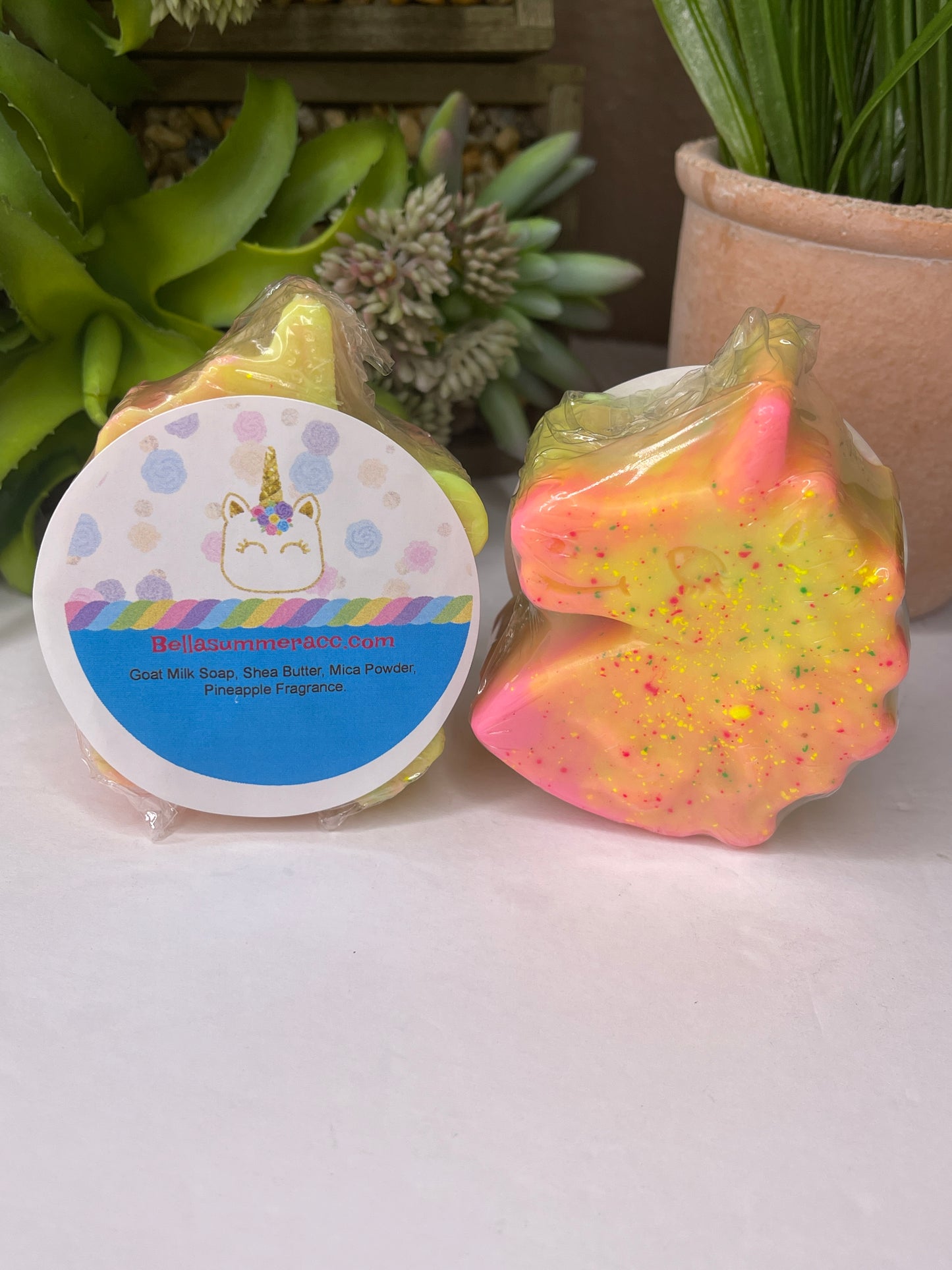 Unicorn Pineapple Soap Kids soap