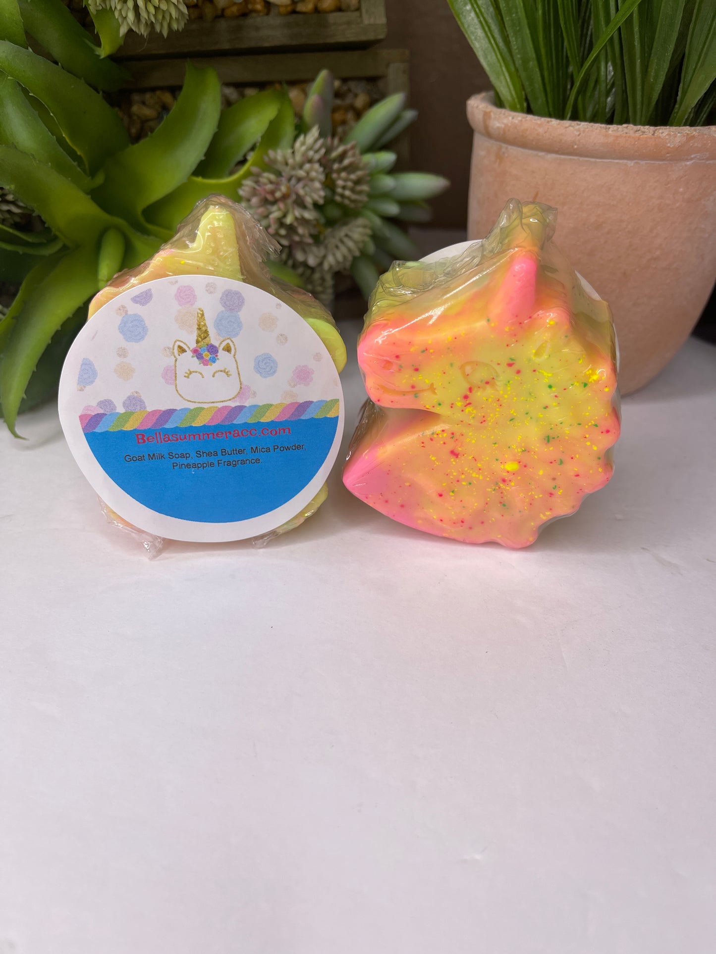 Unicorn Pineapple Soap Kids soap