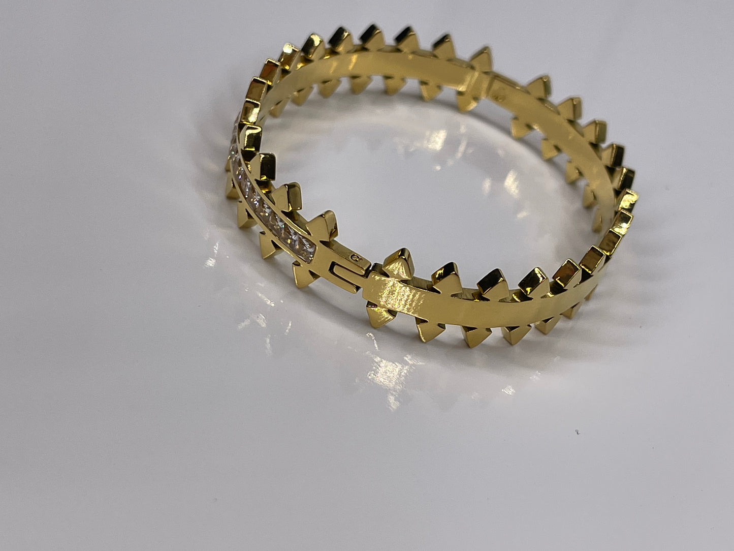 Gold Bangle Stackable Bracelets/ Stackable Bangle