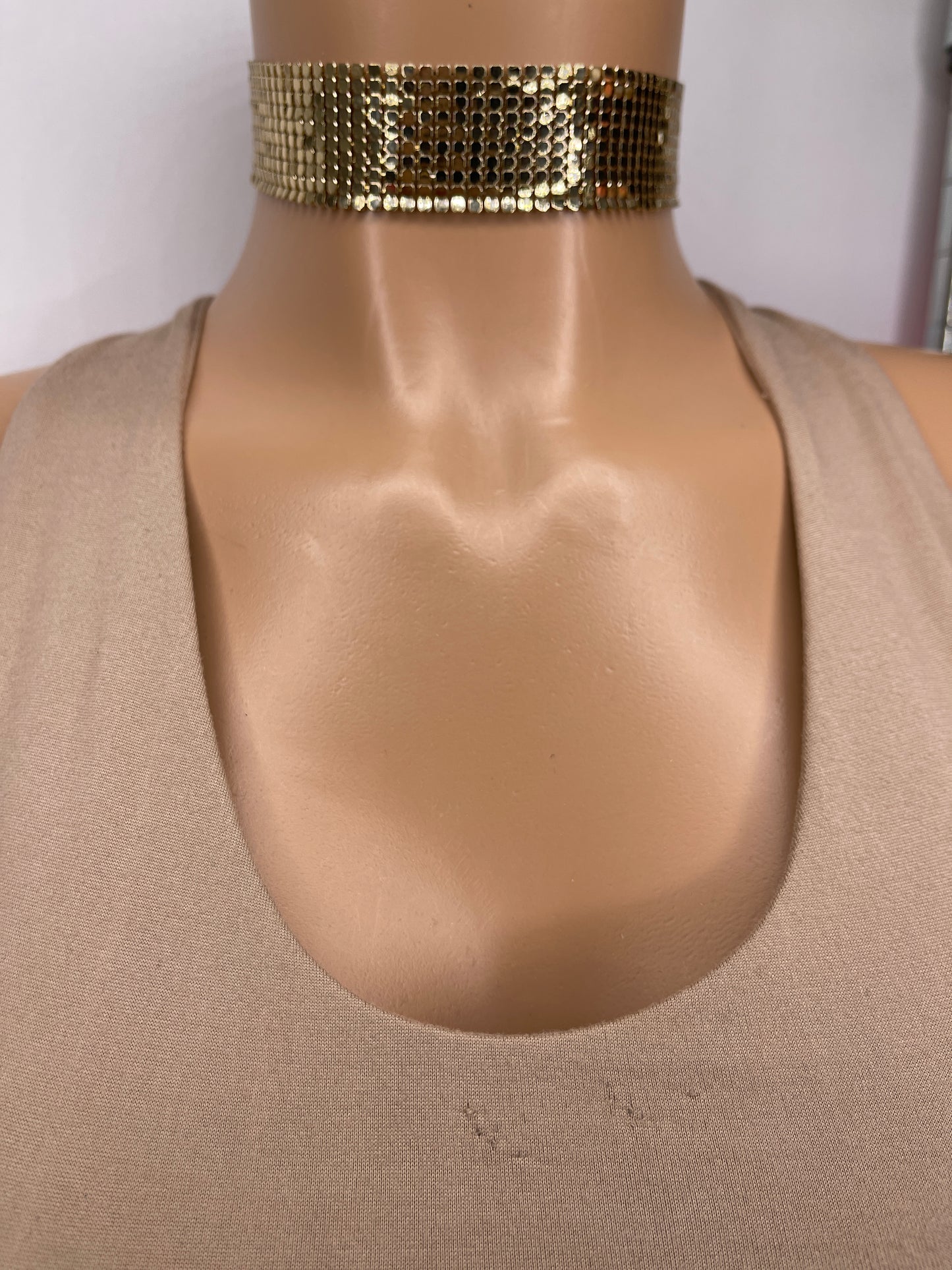 Gle Gold Choker Necklace