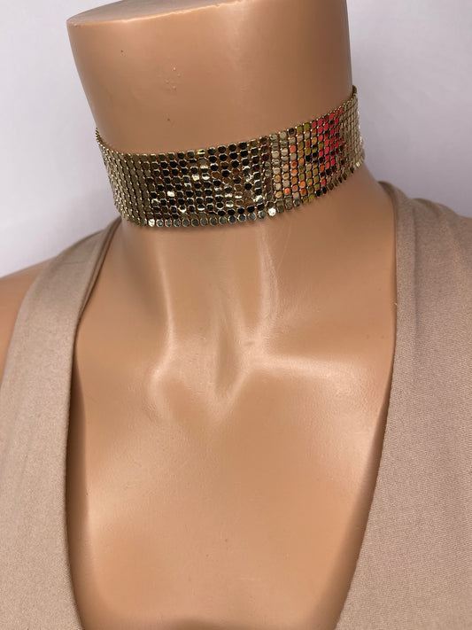 Gle Gold Choker Necklace