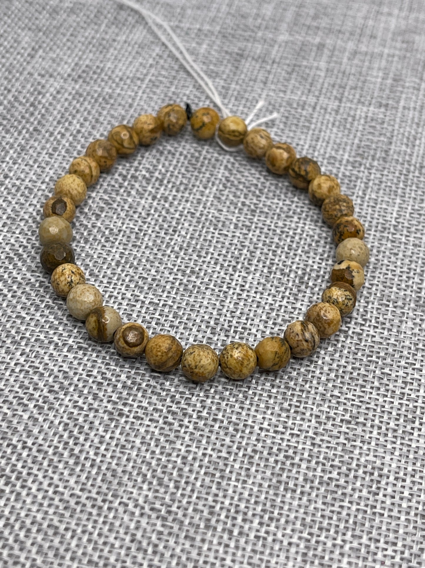 Men's Beaded Bracelets Agate / Howlite stone