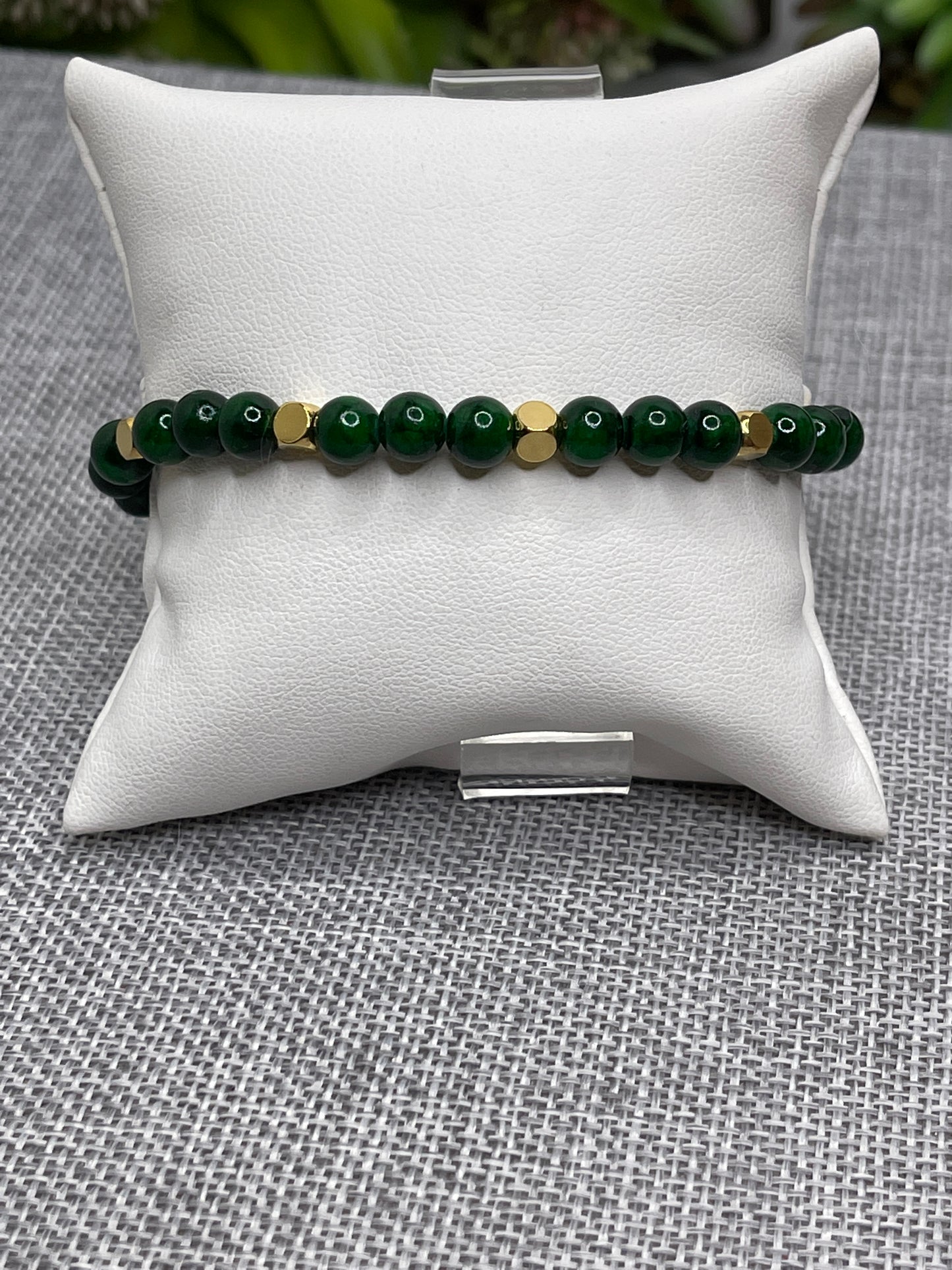 Men's Beaded Bracelets Agate