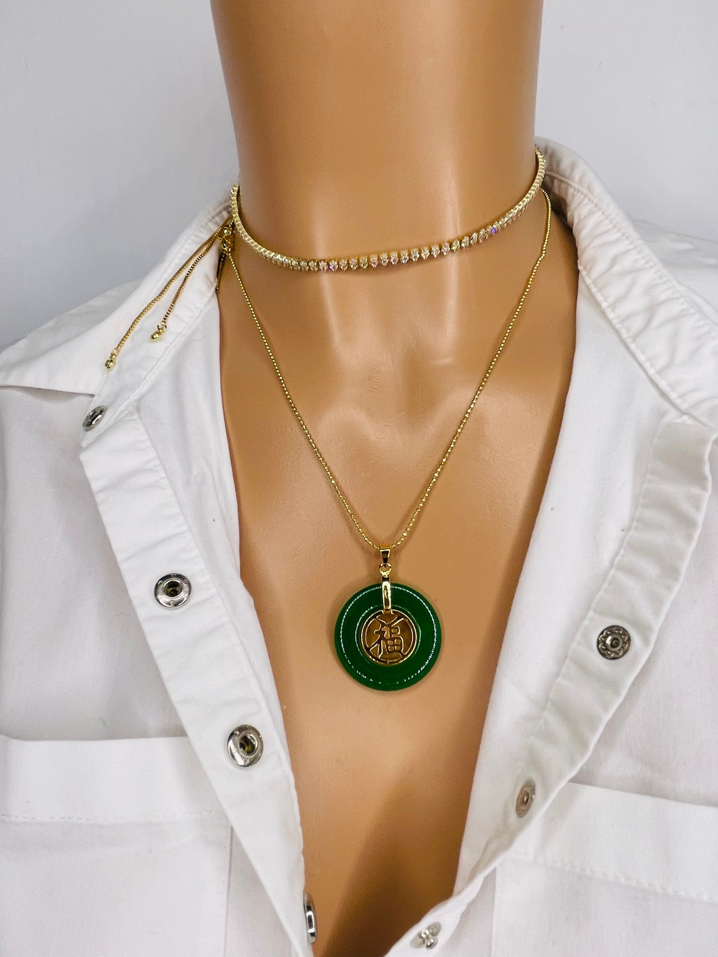 Jade Necklace (Assorted Styles)