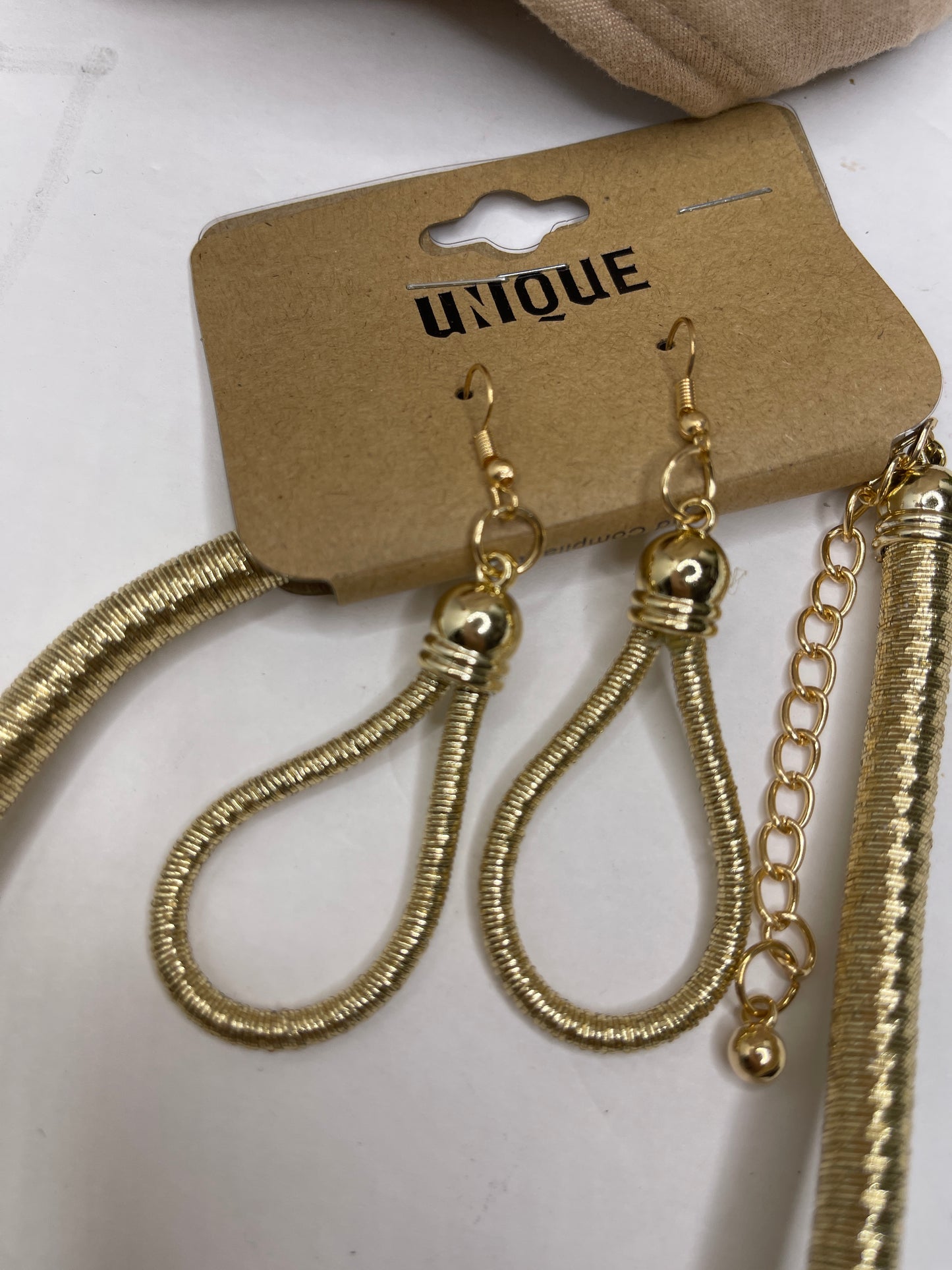 Chunky Chain Set with earrings