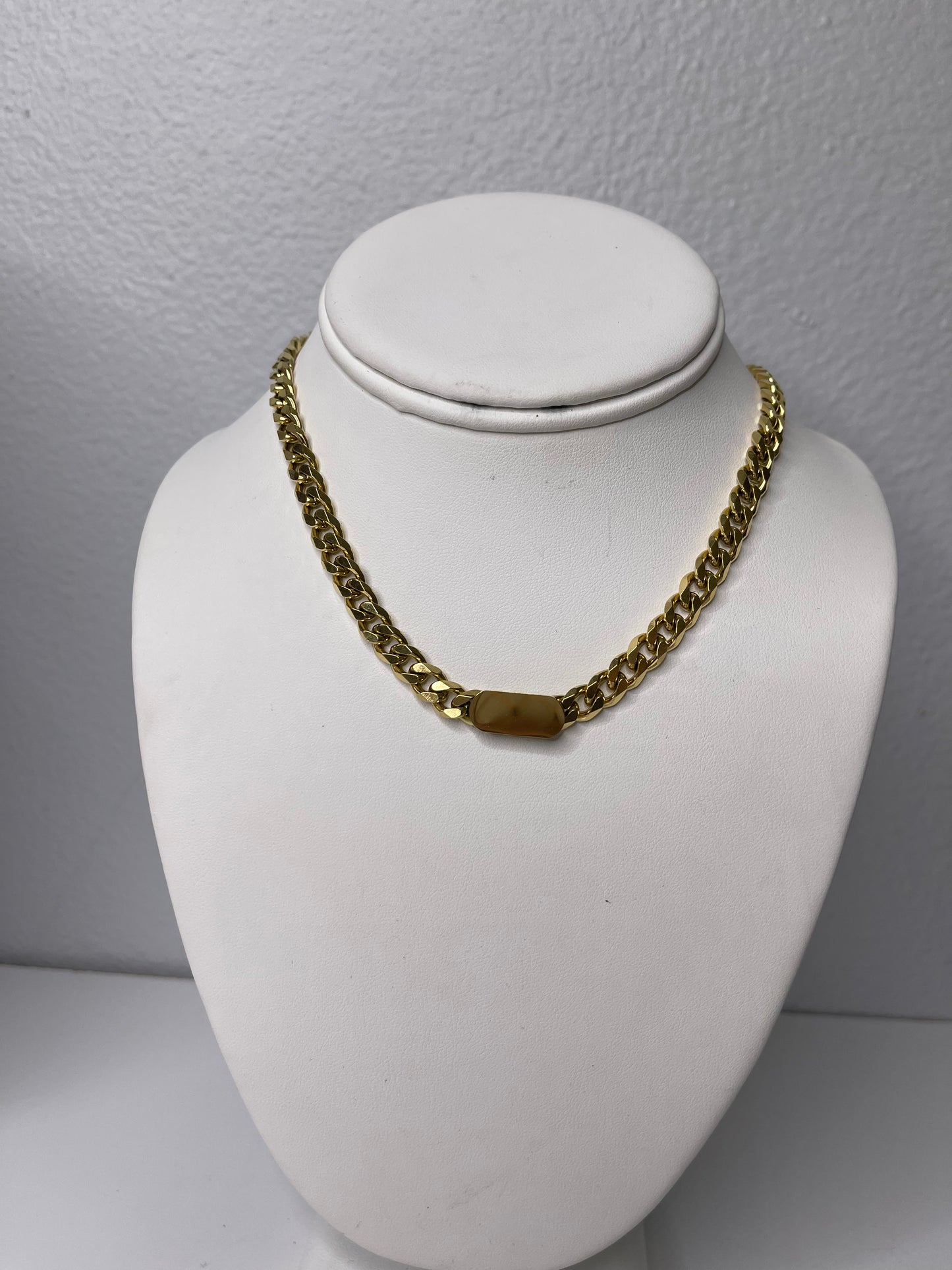 Abbi Cuban Link Necklace Stainless Steel Necklace/ Tarnish free