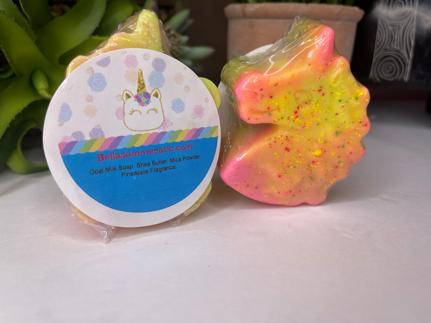 Unicorn Pineapple Soap Kids soap