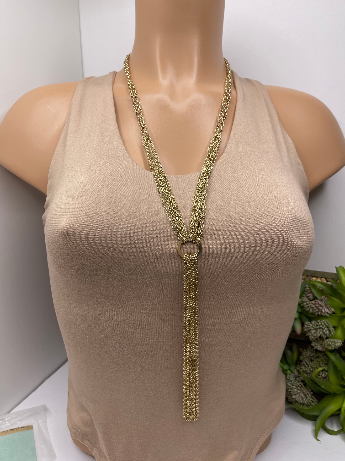 Golden Long Chain Set