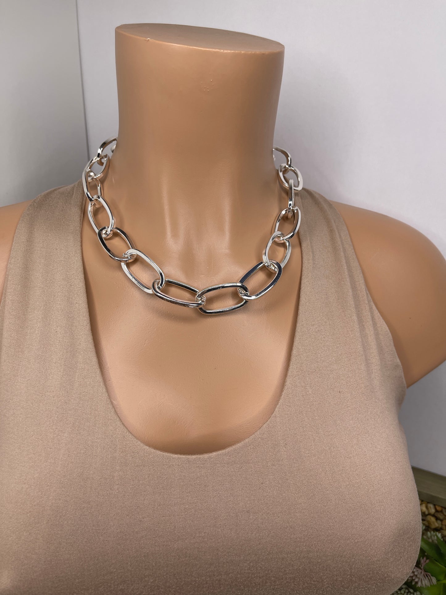 Silver Fashion Necklace