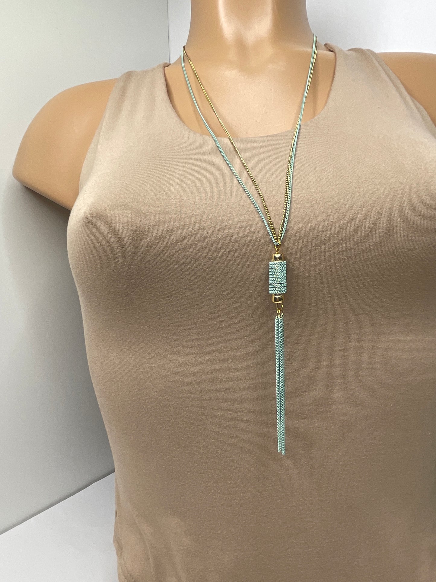 Mint Green Necklace