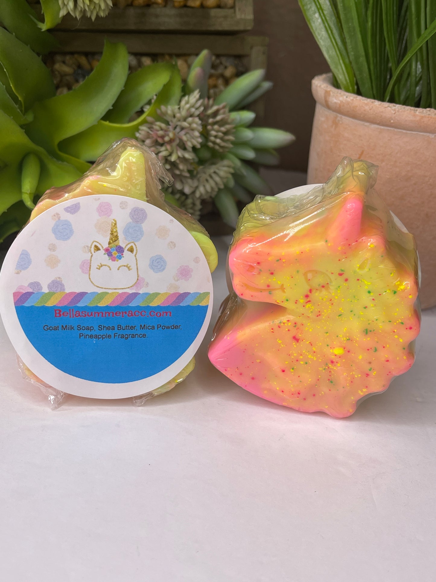 Unicorn Pineapple Soap Kids soap