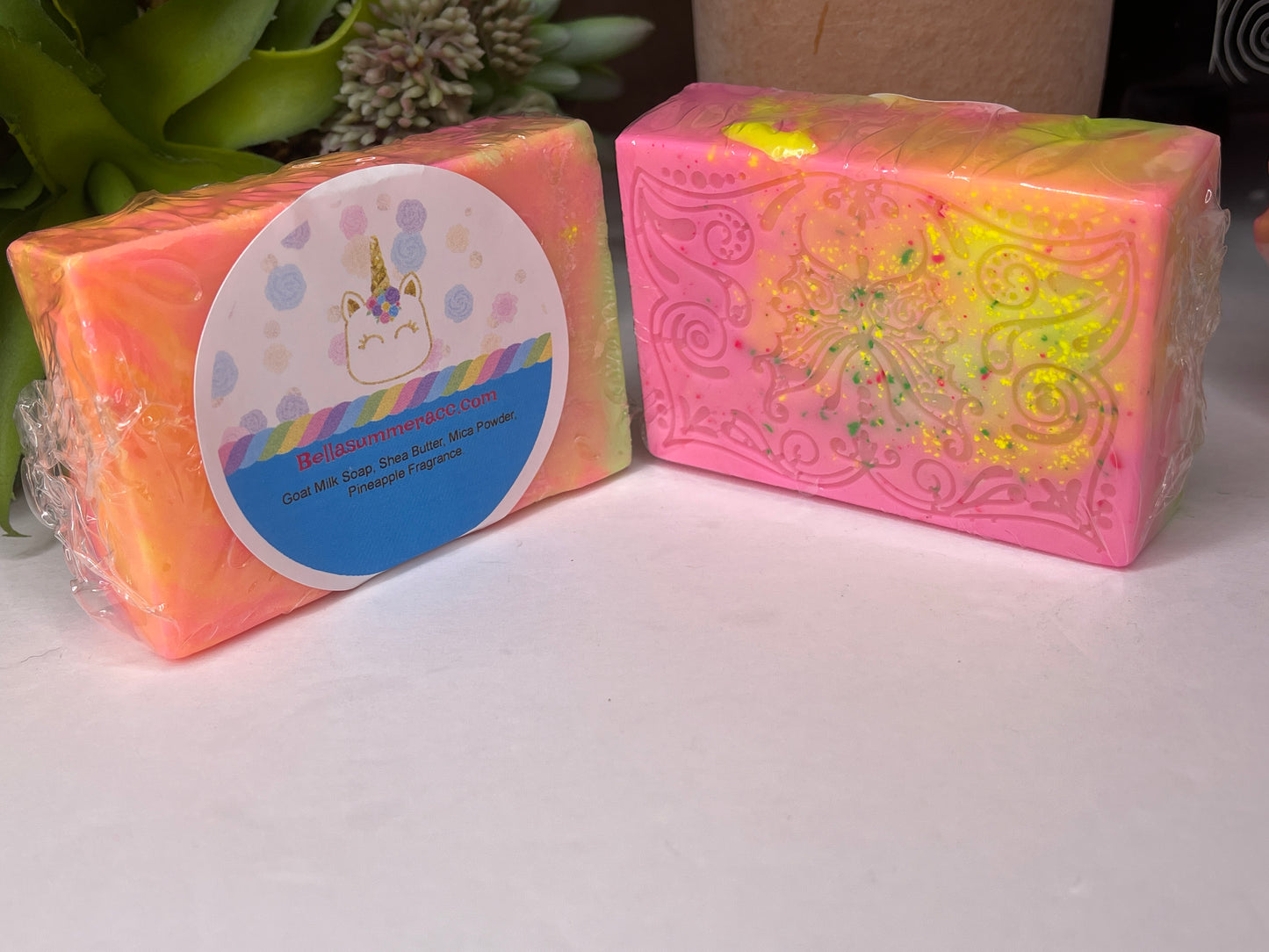 Unicorn Pineapple Soap Kids soap