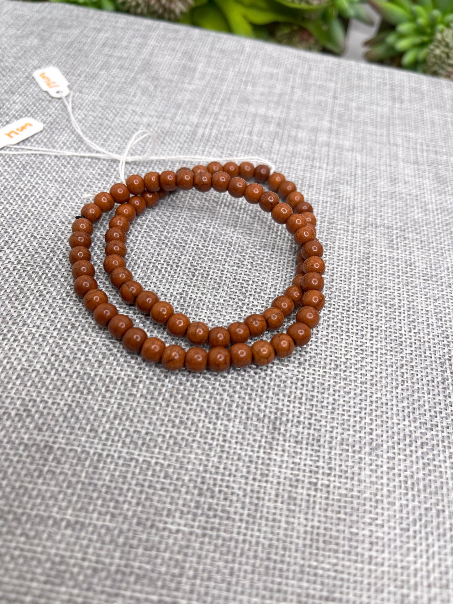 Men’s Beaded Agate Bracelets