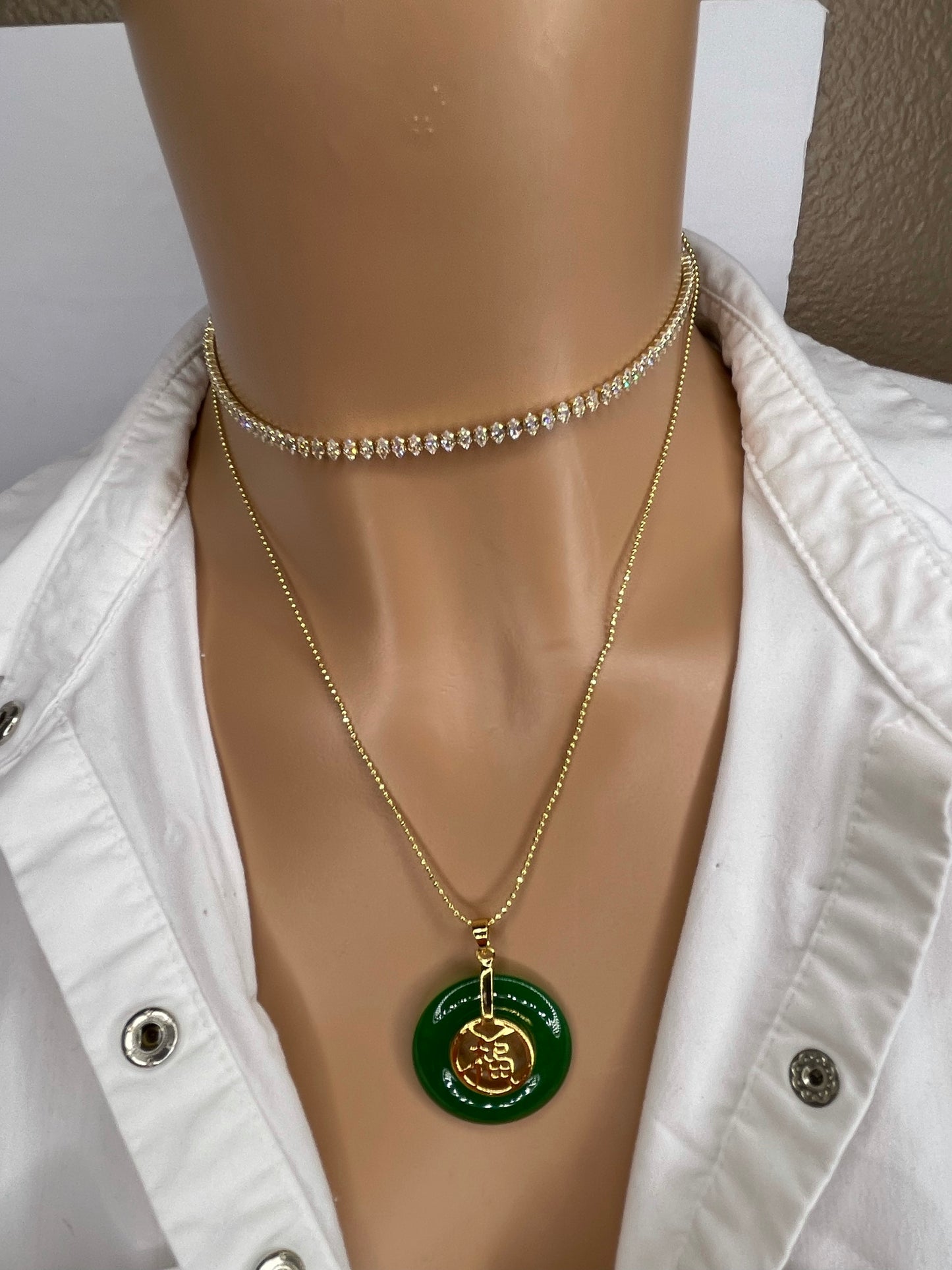 Jade Necklace (Assorted Styles)